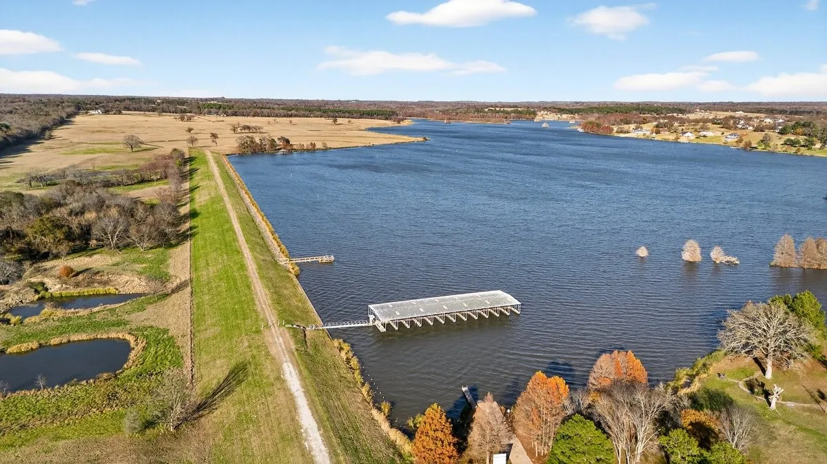 Lake Aerial view