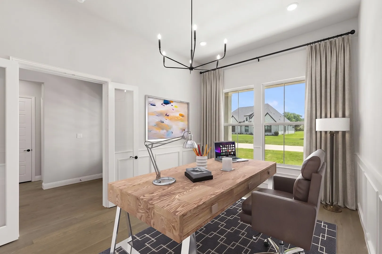 3116 Apple Creek_Media Room Virtually Staged