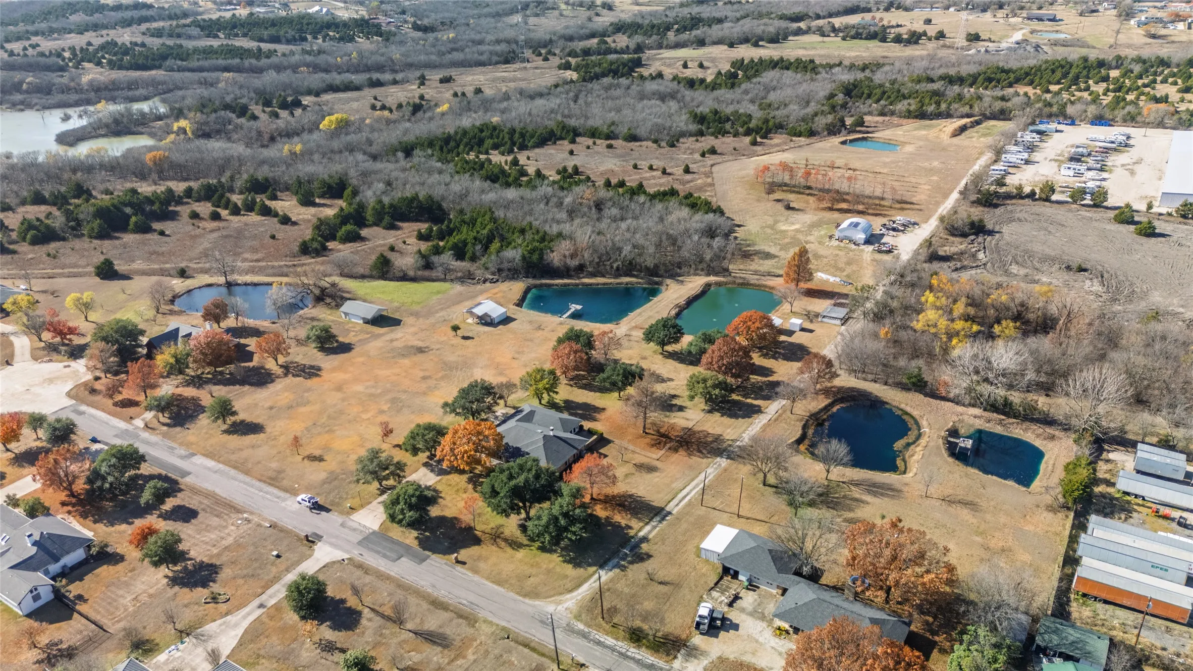 Another view of Lake Lavon Corp of Engineers property, including Trinity Trails, adjoining this property.