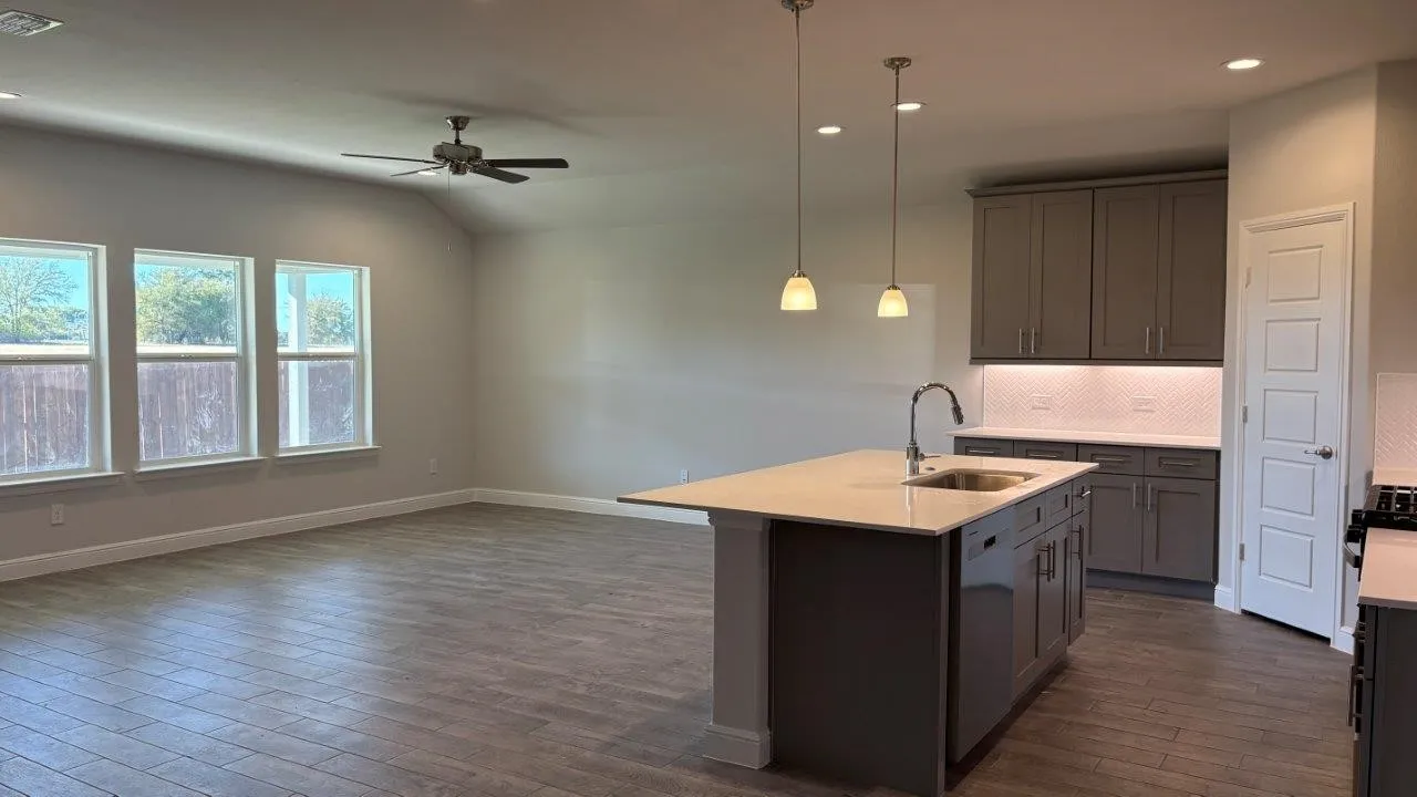 Kitchen - All Home and community information, including pricing, included features, terms, availability and amenities, are subject to change at any time without notice or obligation. All Drawings, pictures, photographs, video, square footages, floor plans, elevations, features, colors and sizes are approximate for illustration purposes only and will vary from the homes as built.
