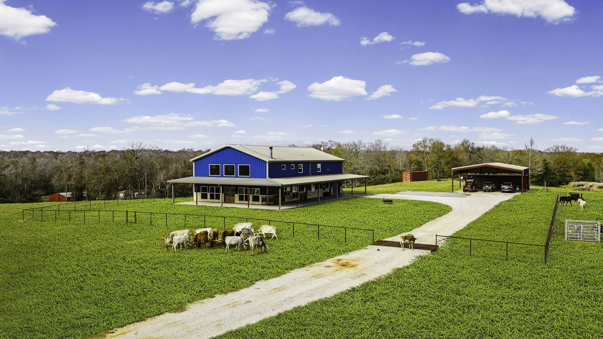 Farm For Sale in Leon County , 3200 Tx-75, Buffalo, Texas 75831, 6 Bedrooms, 3 Bathrooms, 2 Garage spaces, 3,861 Sqft, built in 2018, Preowned, Price $1,720,000, mls#21138083, Real Estate Agent in Buffalo, Homes For Sale in Leon county, Homes For Sale in Buffalo, Realtor in Buffalo Texas, Real Estate Brokerage Independent Realty Texas, Luminita Cordes Realtor