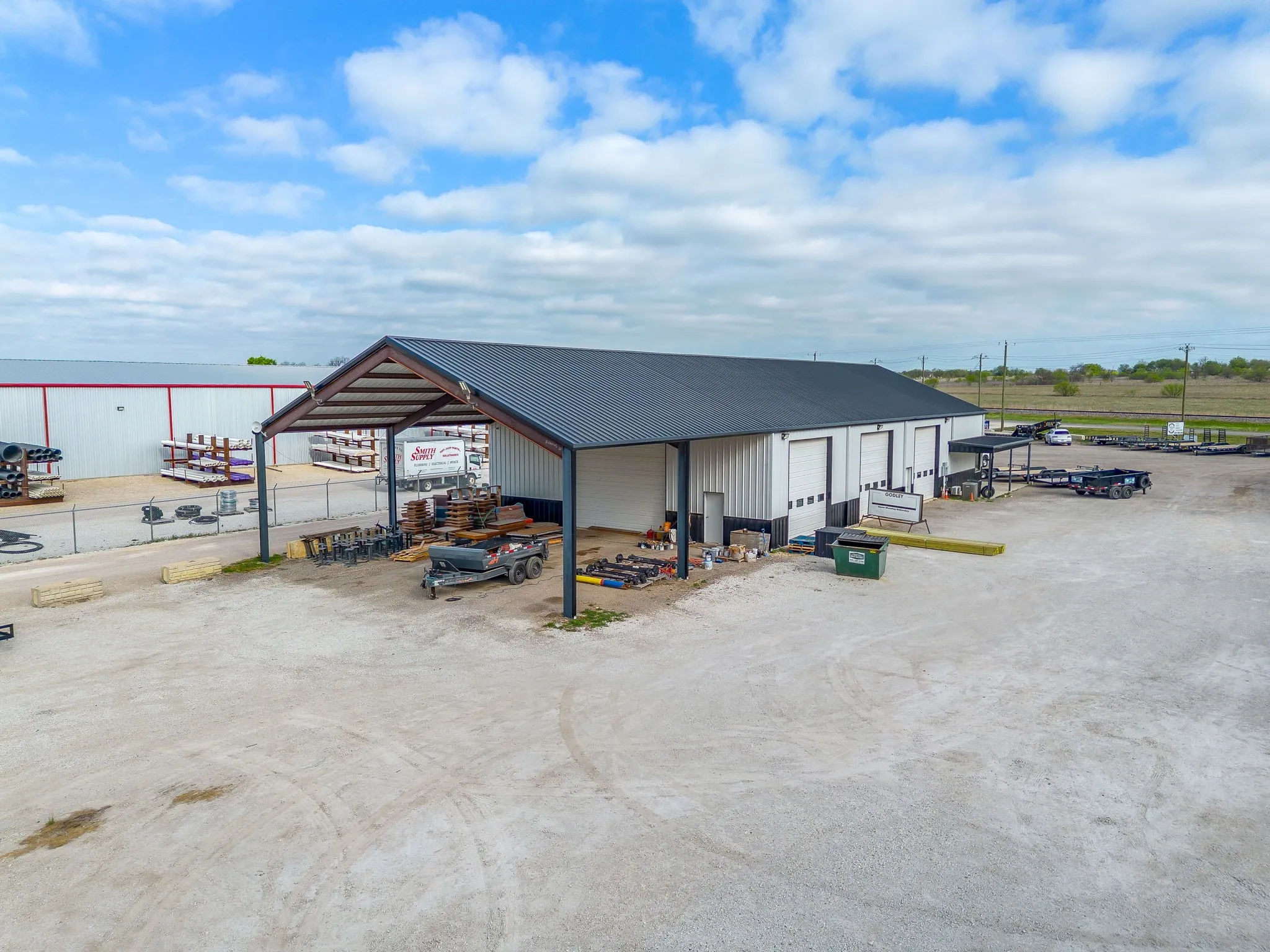 Industrial For Sale in Johnson County , 7209 N Highway 171, Godley, Texas 76044, 0, 0, Garage spaces, 0 Sqft, built in 2021, Preowned, Price $1,285,000, mls#21139391, Real Estate Agent in Godley, Homes For Sale in Johnson county, Homes For Sale in Godley, Realtor in Godley Texas, Real Estate Brokerage Independent Realty Texas, Luminita Cordes Realtor