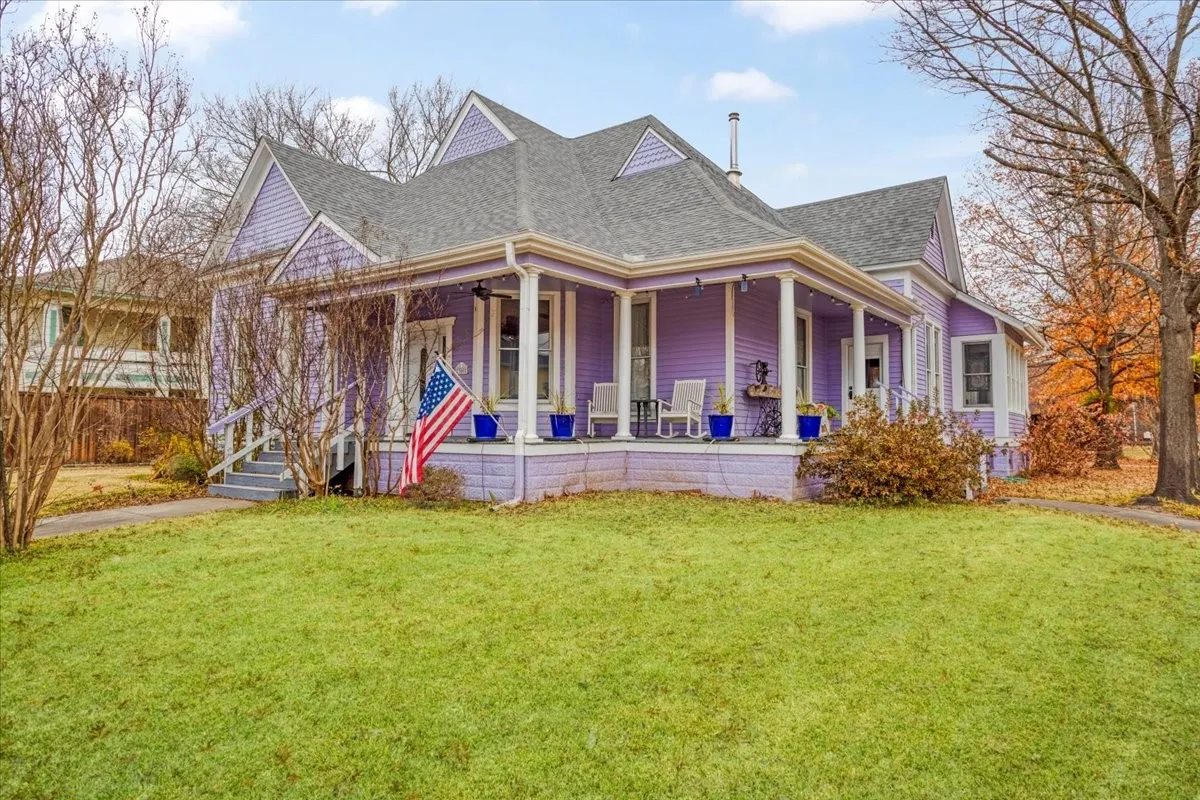 Beautiful corner lot.