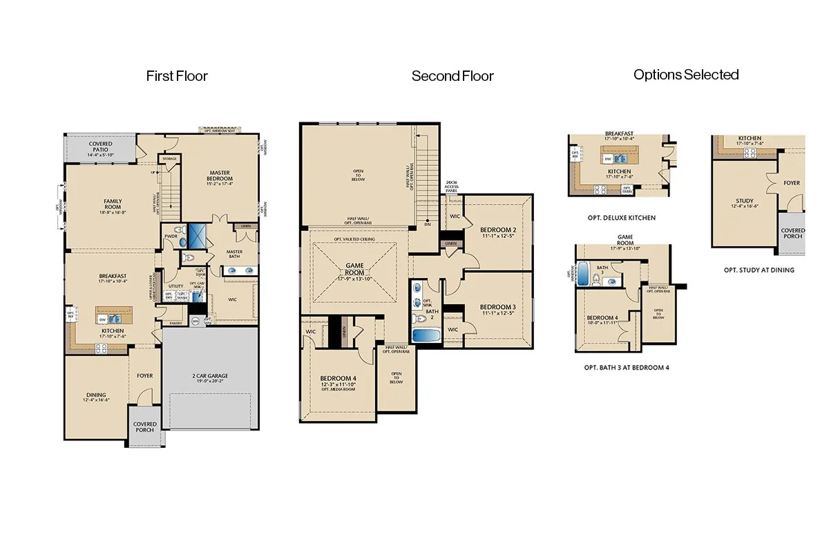 3506 Honeysuckle Hollow - Richardson Floor Plan