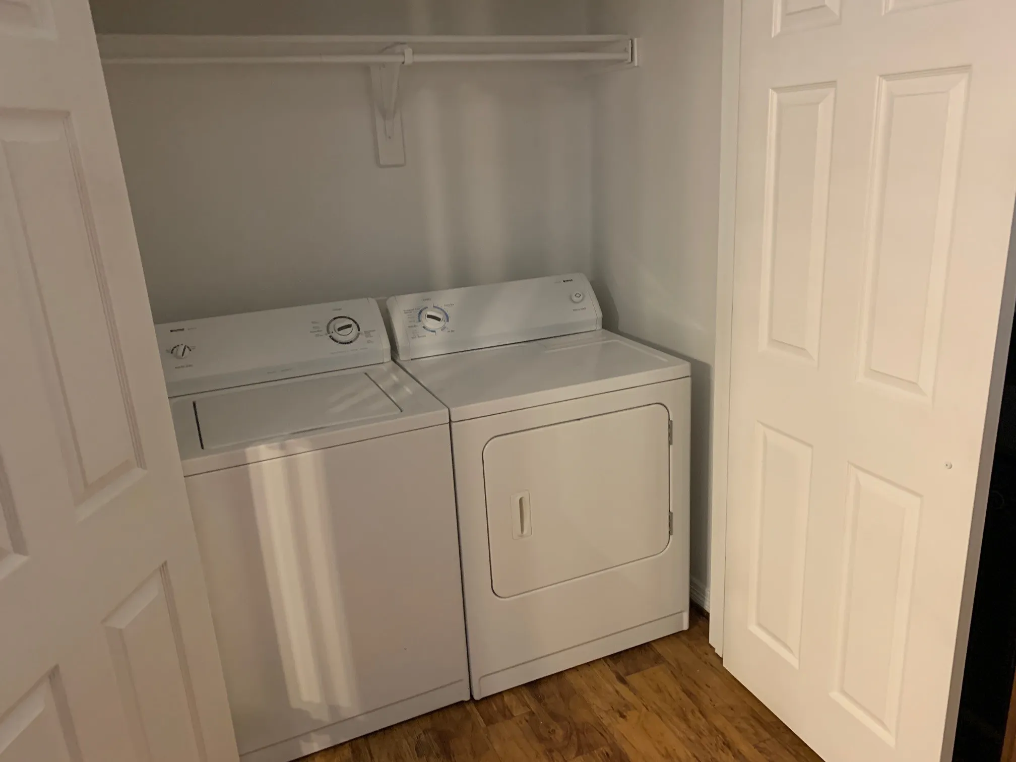 W/D connections in every unit!