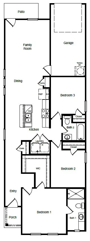 D.R. Horton's Acorn Floorplan - All Home and community information, including pricing, included features, terms, availability and amenities, are subject to change at any time without notice or obligation. All Drawings, pictures, photographs, video, square footages, floor plans, elevations, features, colors and sizes are approximate for illustration purposes only and will vary from the homes as​​‌​​​​‌​​‌‌​‌‌​​​‌‌​‌​‌​‌​​​‌​​ built.