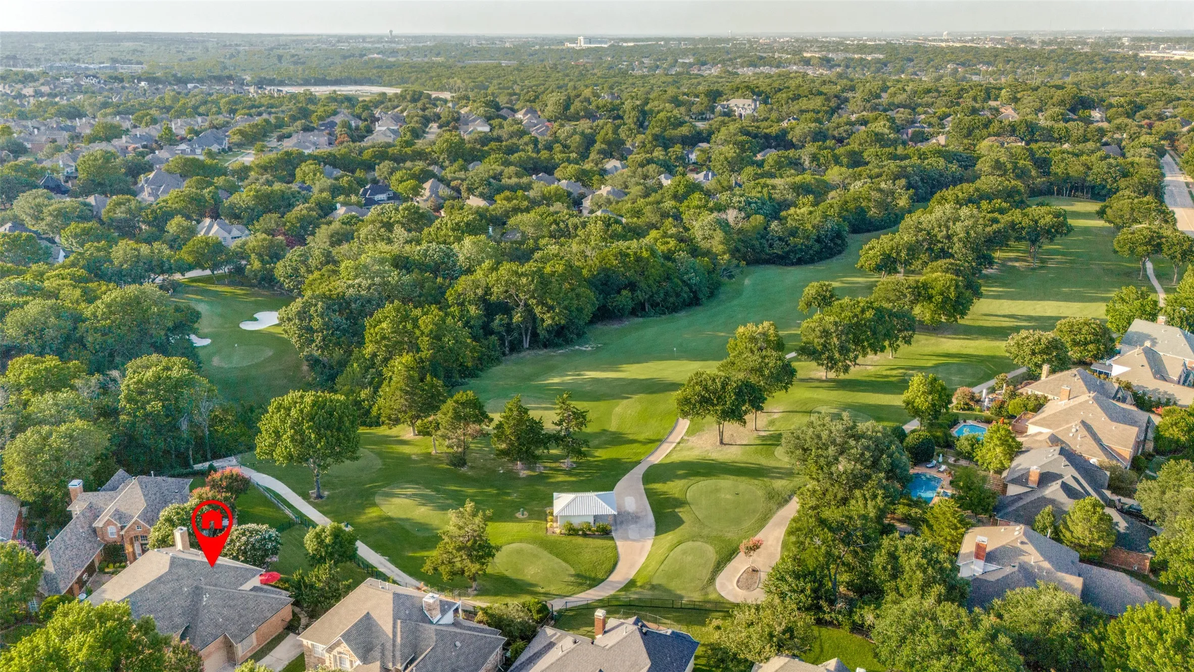 Golf Course lot - view of #4 & #5 at Eldorado