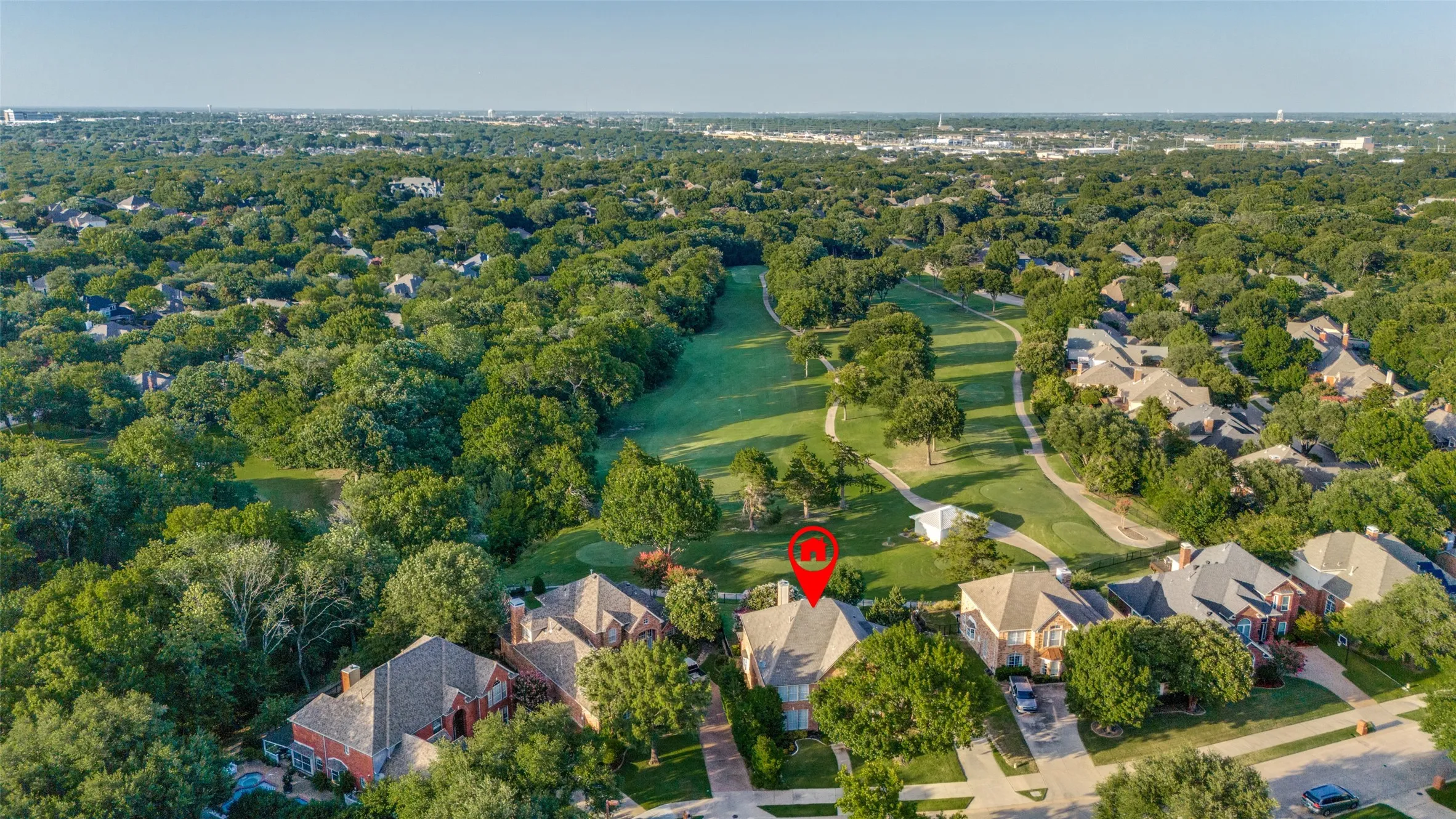 Golf course view