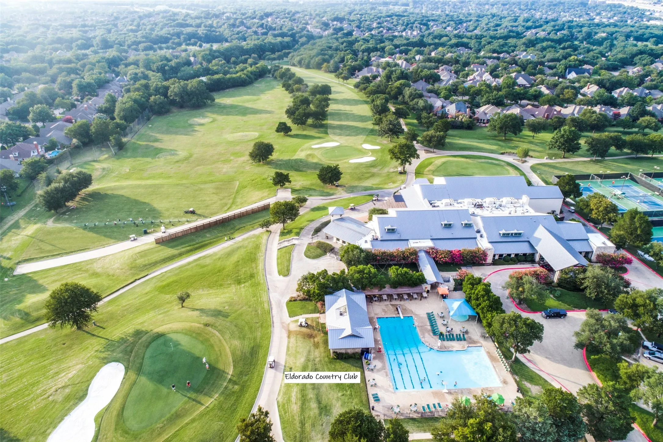 Eldorado Country Club!  There are social, tennis and golf memberships!