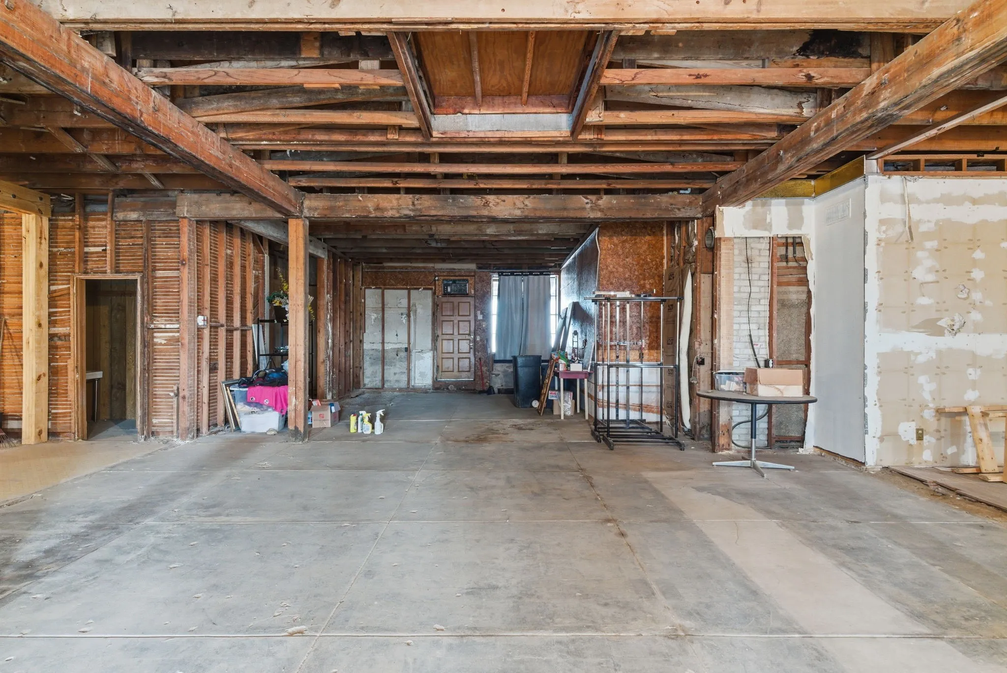 Retail space lower level