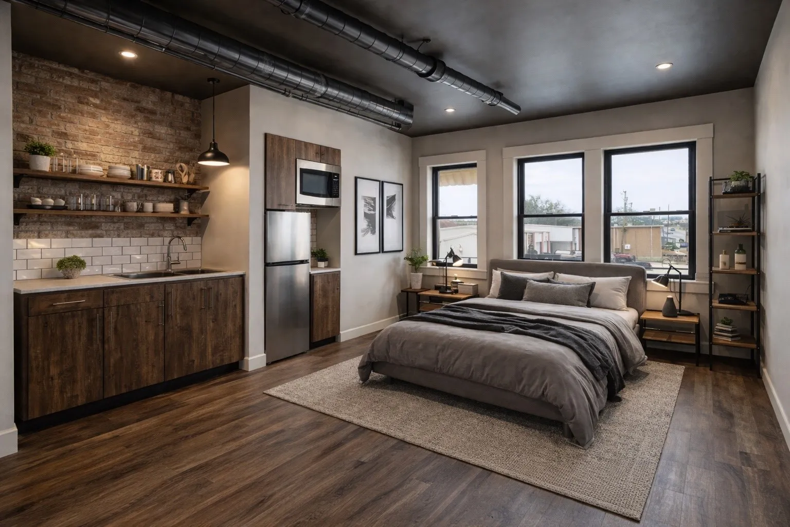 Virtual renovation of next photo- efficiency apartment