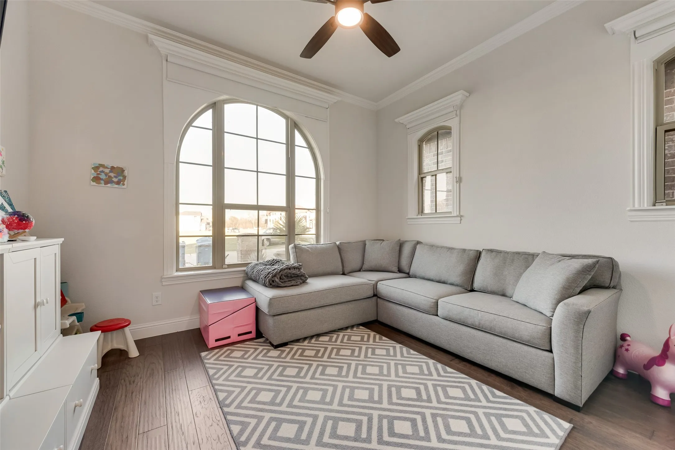 bedroom on the first floor used as a play room