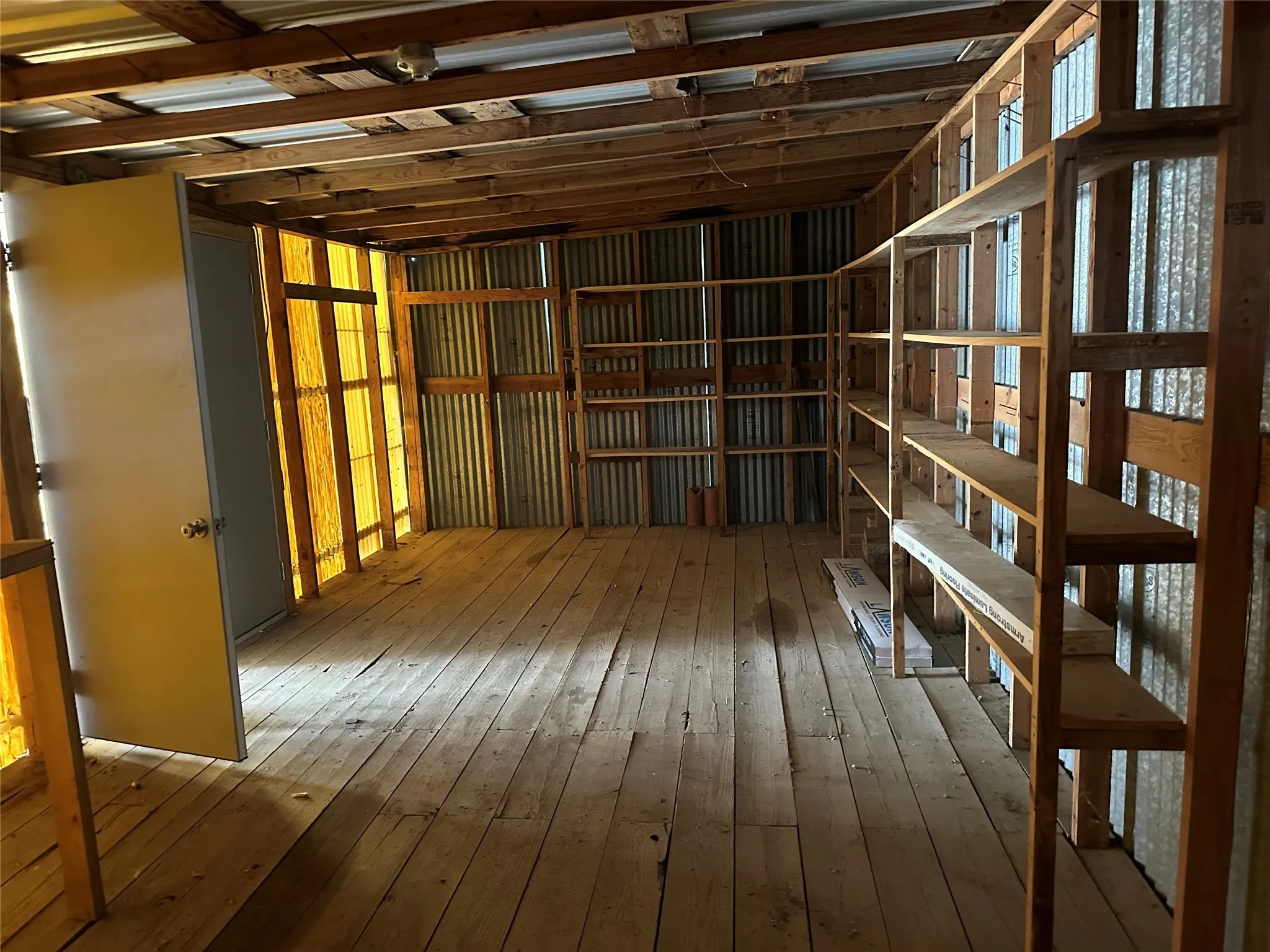 View of storage