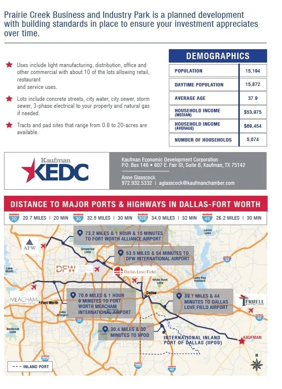 Unimproved Land For Sale in Kaufman County , TBD Commerce Way Lot 15A, Kaufman, Texas 75142, 0, 0, Garage spaces, 0 Sqft, built in 0, Price $381,803, mls#21145774, Real Estate Agent in Kaufman, Homes For Sale in Kaufman county, Homes For Sale in Kaufman, Realtor in Kaufman Texas, Real Estate Brokerage Independent Realty Texas, Luminita Cordes Realtor