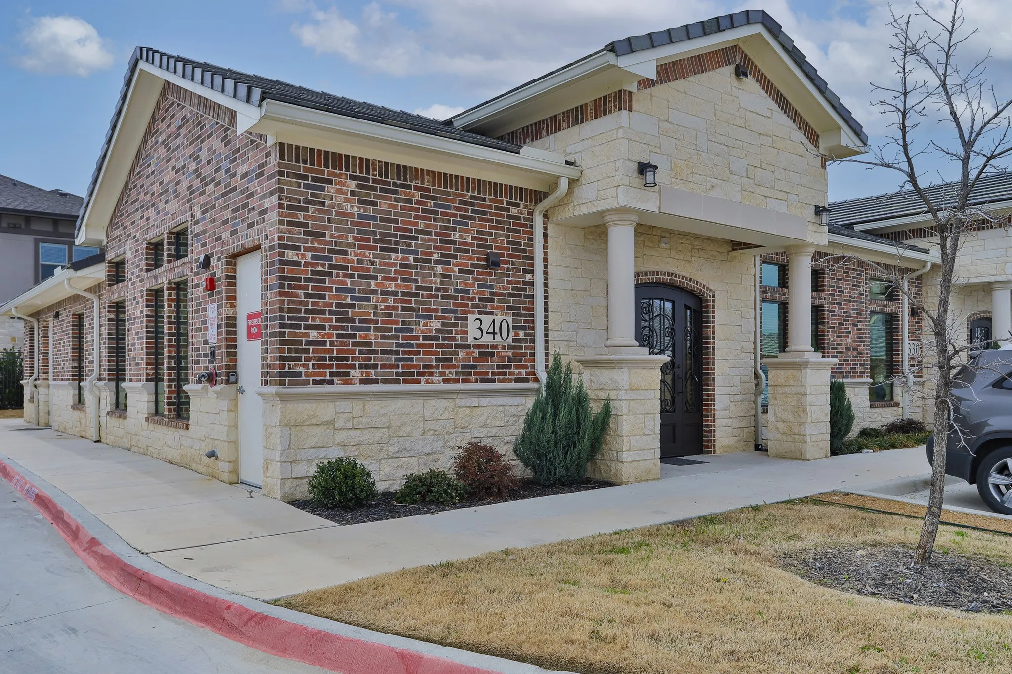 Example of finished building. See 3418 N Tarrant Pky, Ft Worth