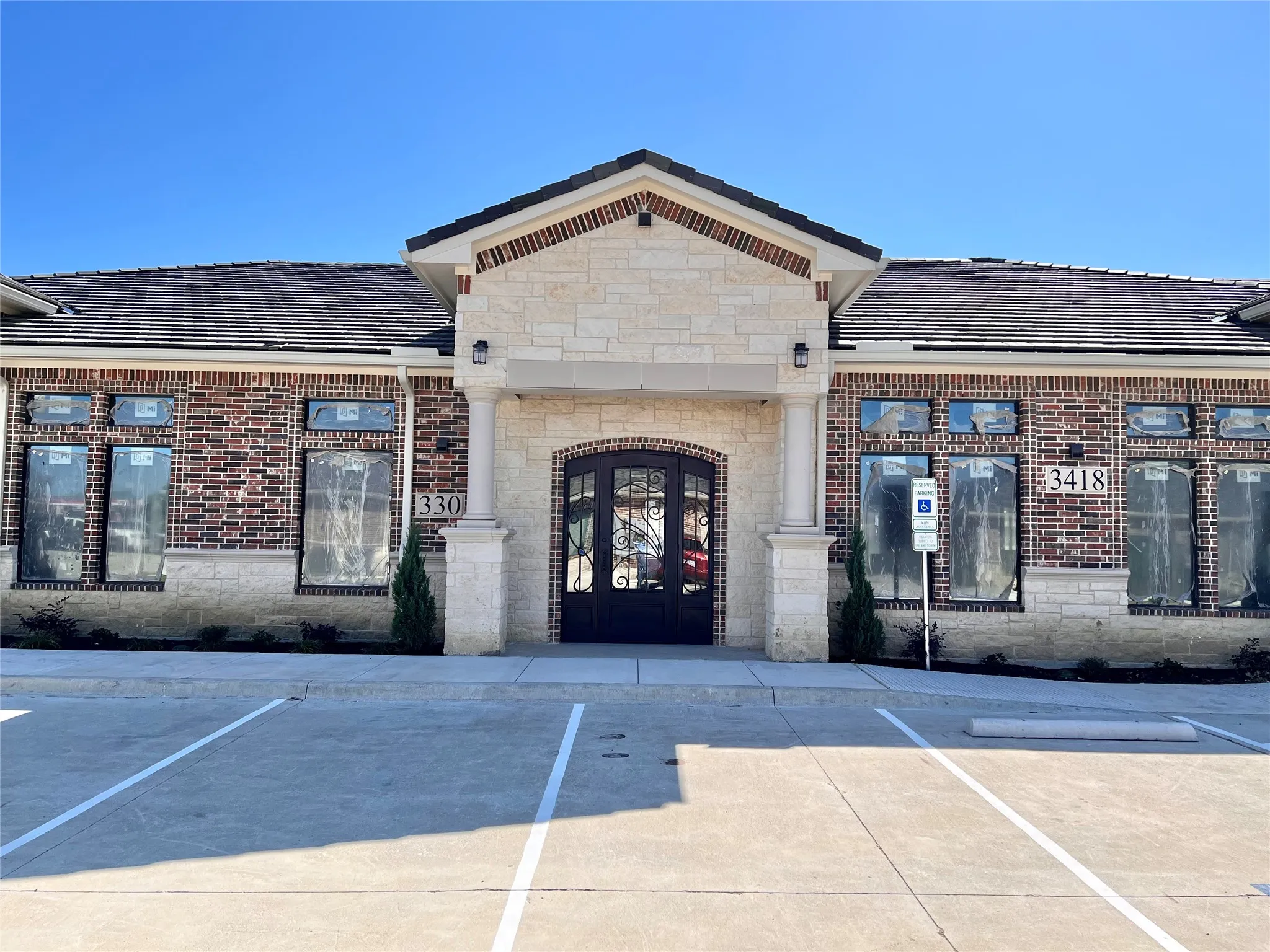Example of finished building. See 3418 N Tarrant Pky, Ft Worth