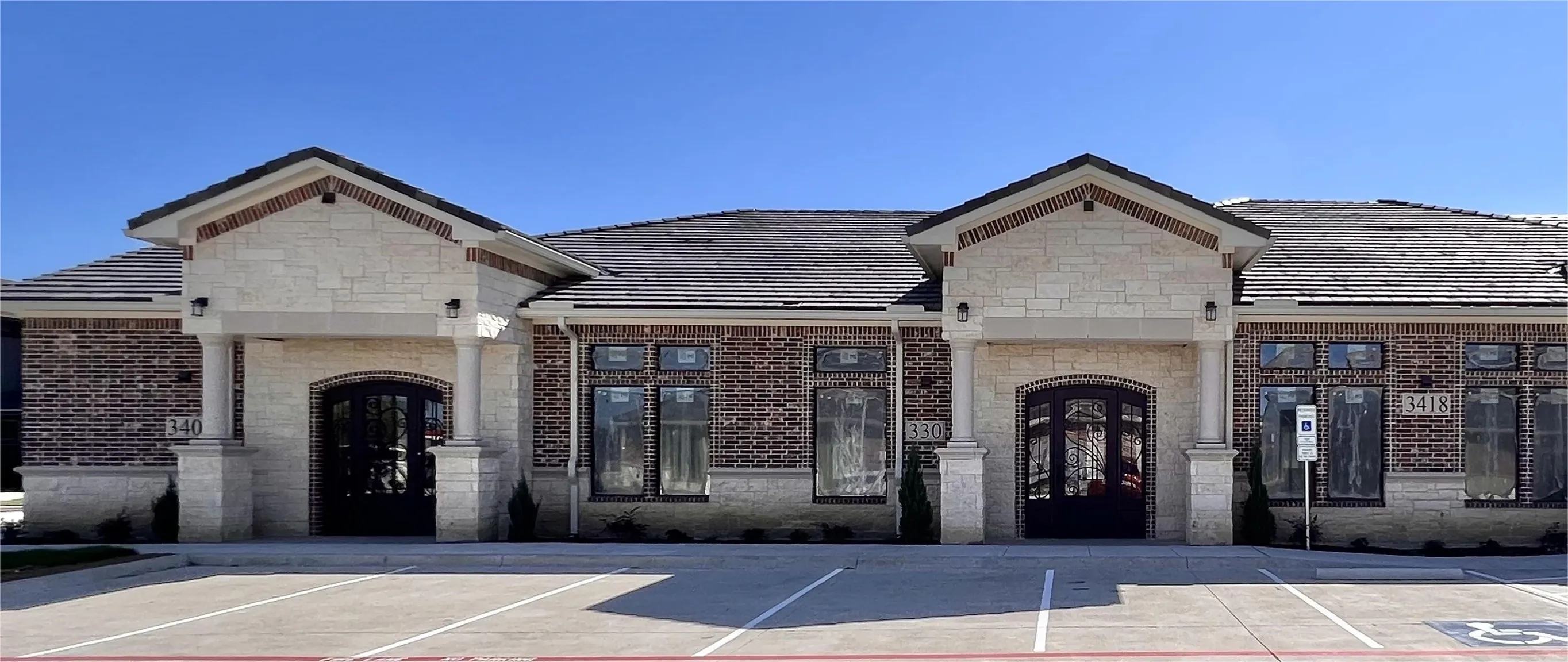 Example of finished building. See 3418 N Tarrant Pky, Ft Worth