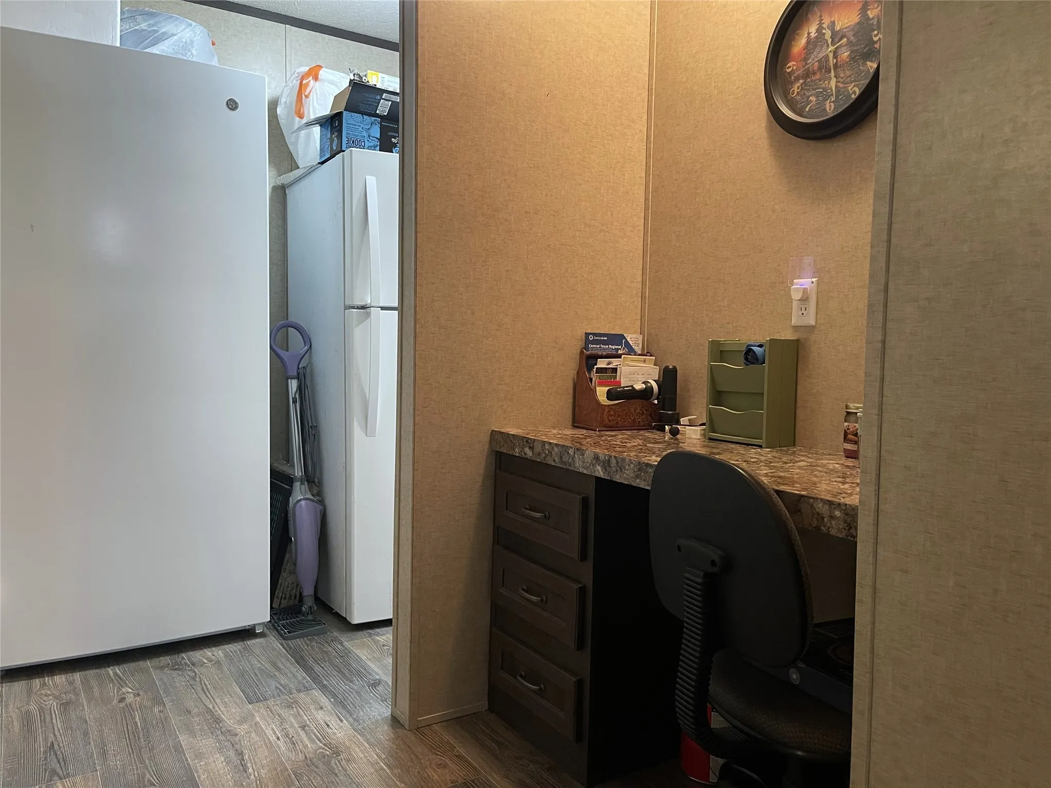 Desk in Hallway