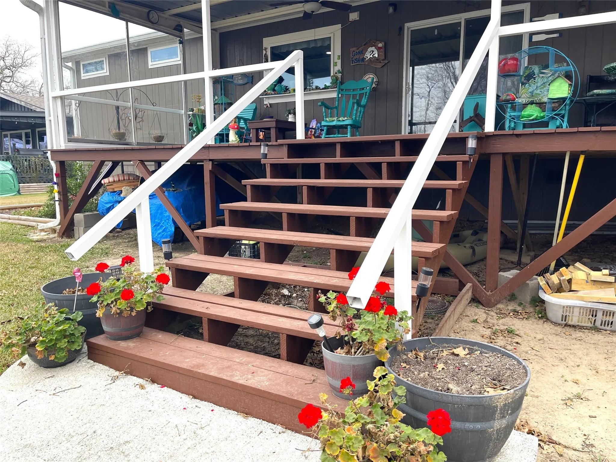 Extra Wide Stairs