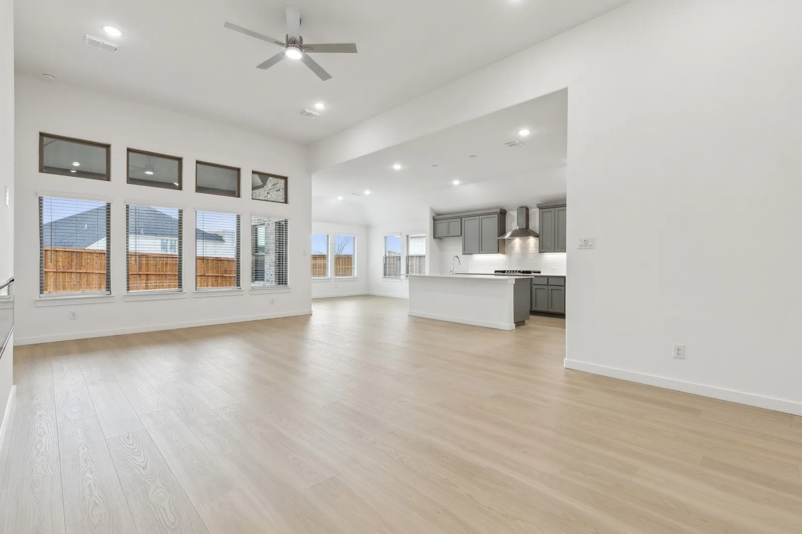 Open Floor Plan in the Gilmour II home plan by Trophy Signature Homes – REPRESENTATIVE PHOTO