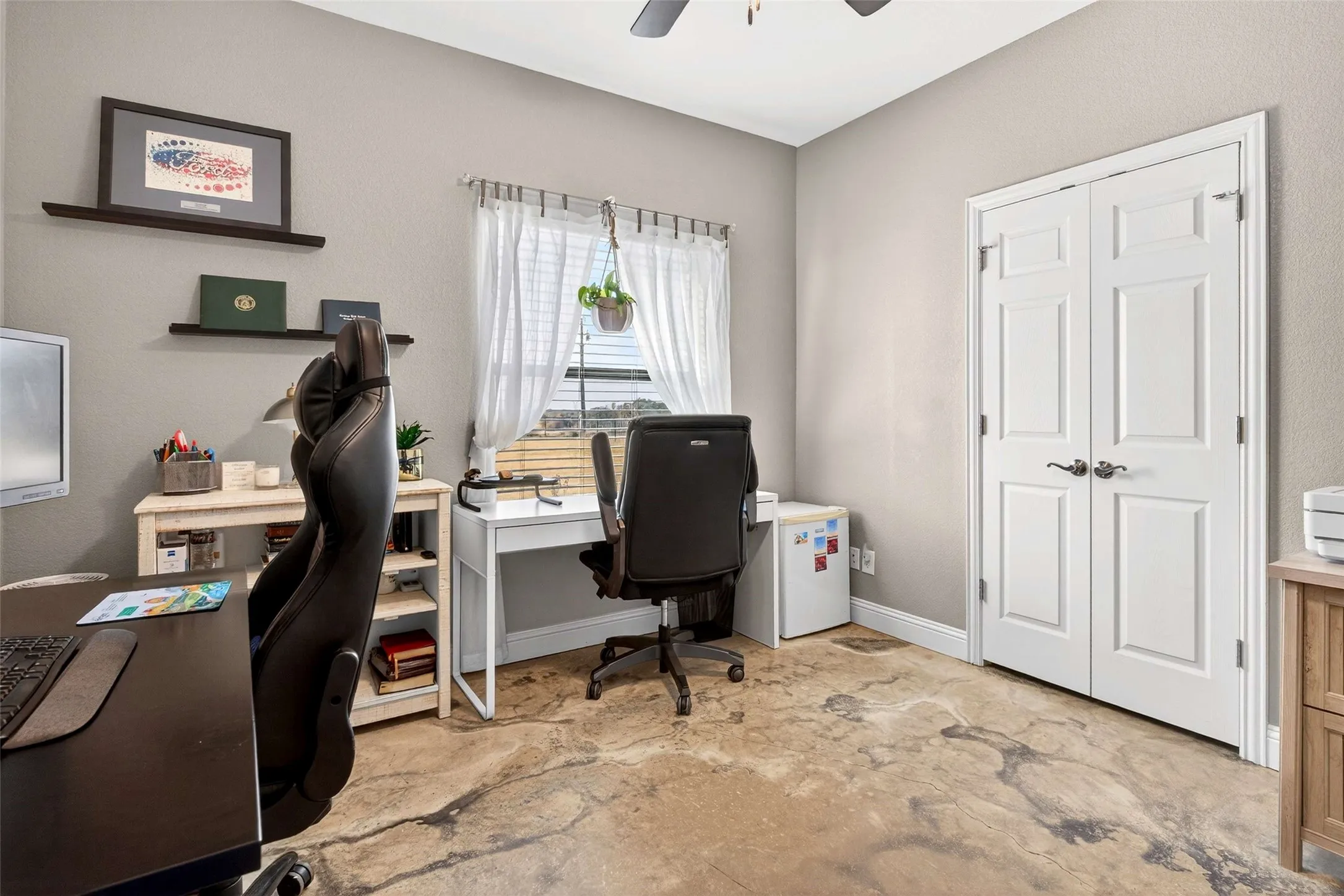 Bedroom 4 currently used as an office