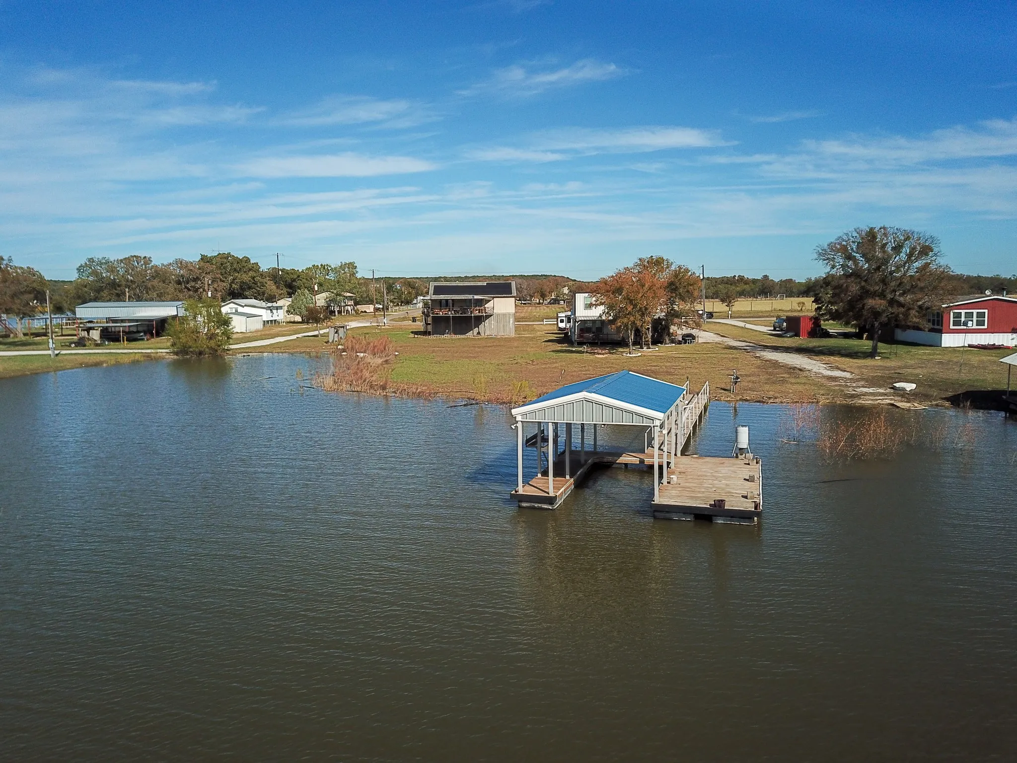 Waterfront at Lake Leon! #lakefrontliving #lakeleon #waterfront #airbnb #incomeproperty