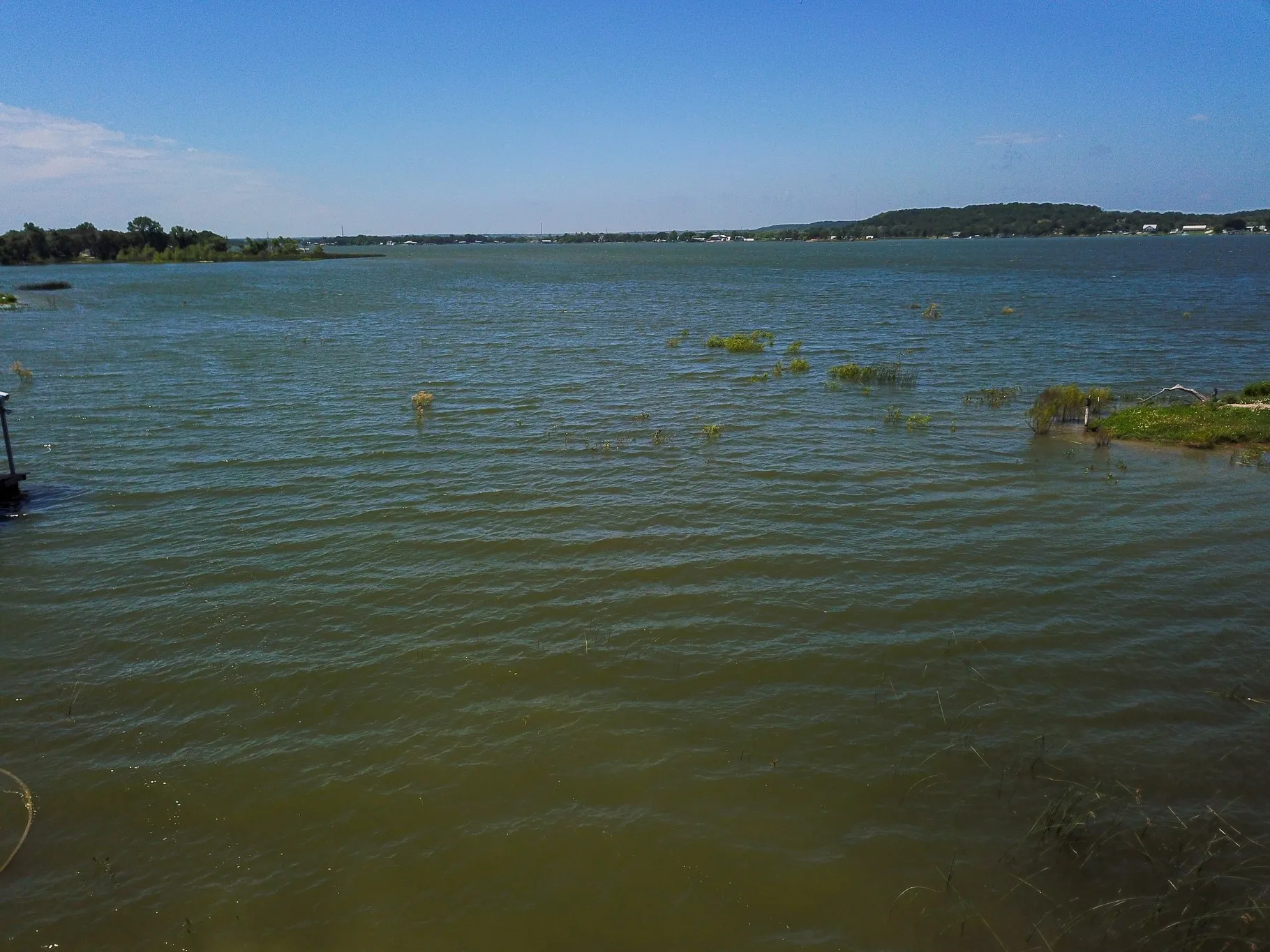 Waterfront at Lake Leon! #lakefrontliving #lakeleon #waterfront #airbnb #incomeproperty