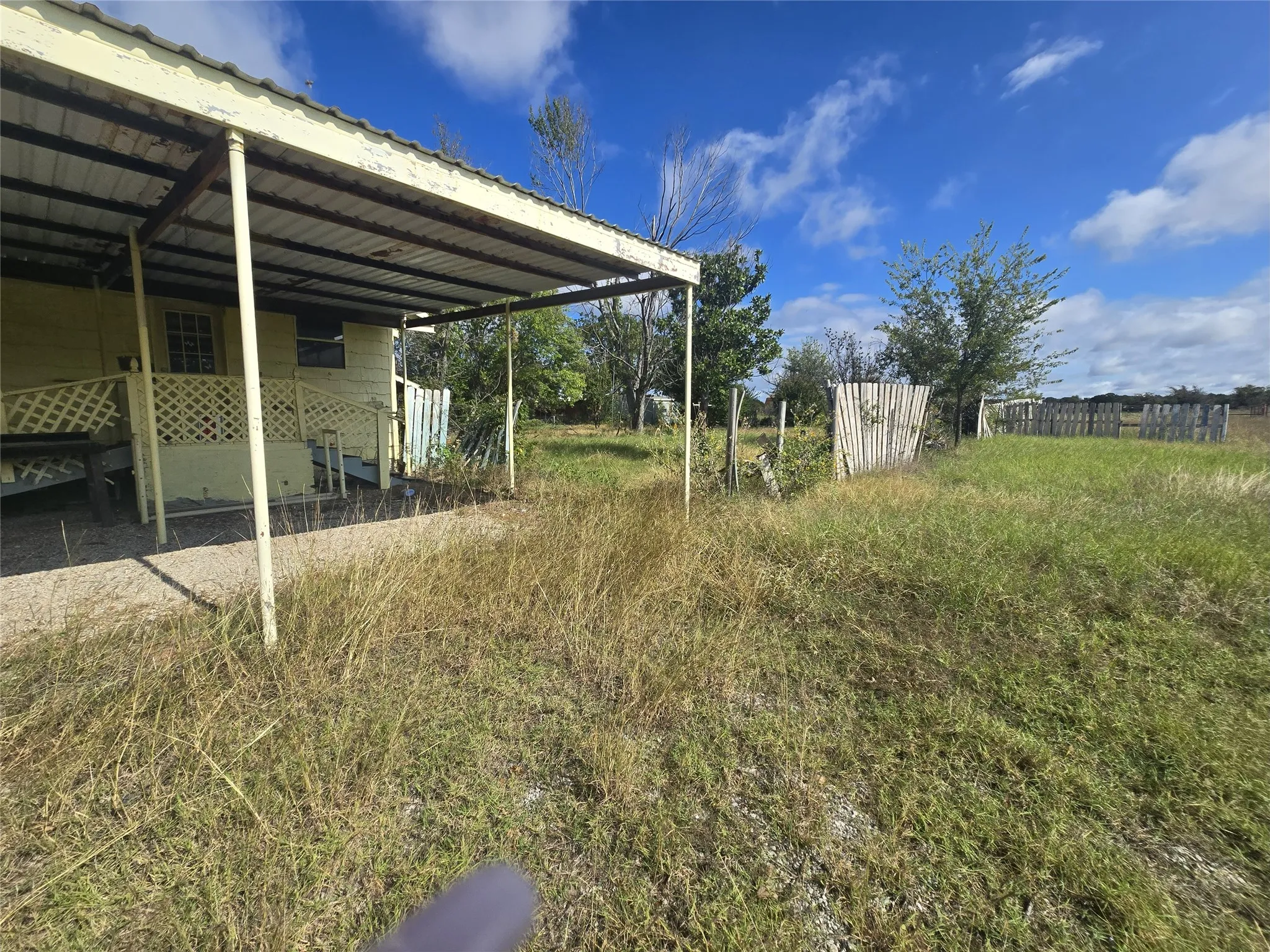 Three car carport