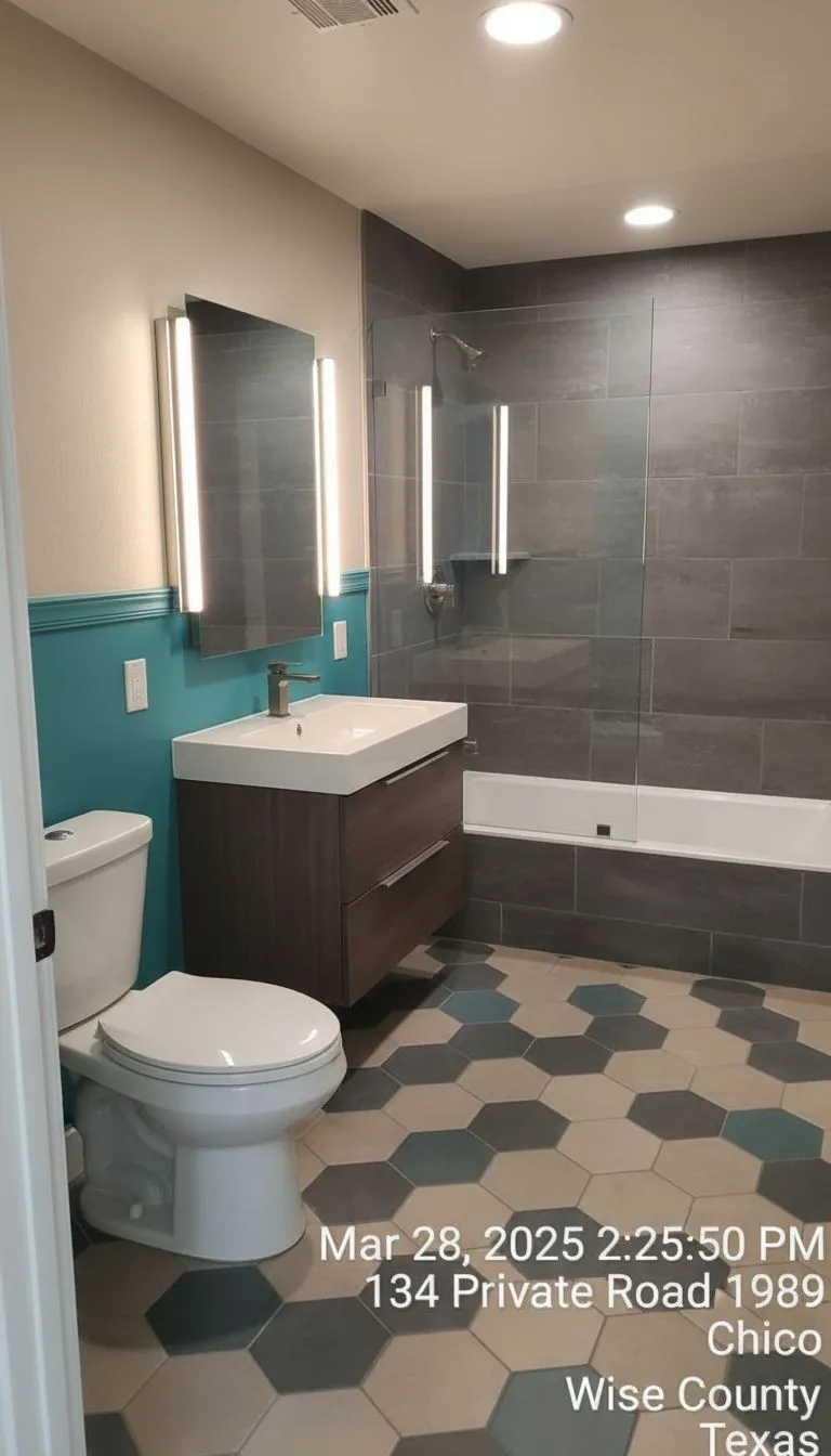 Here is an idea for the remodeling of bathroom