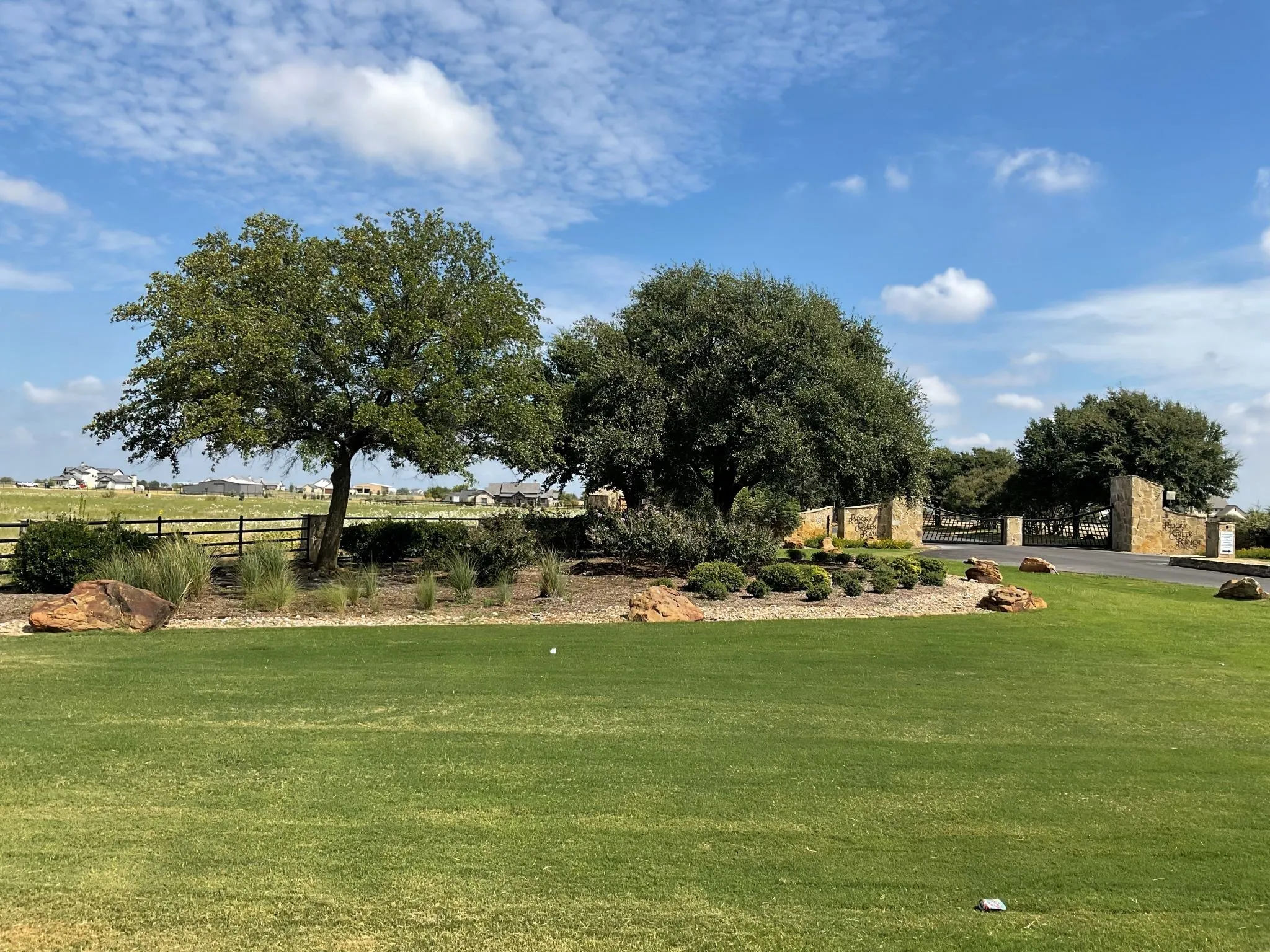 Front Gate for this beautiful GATED Community