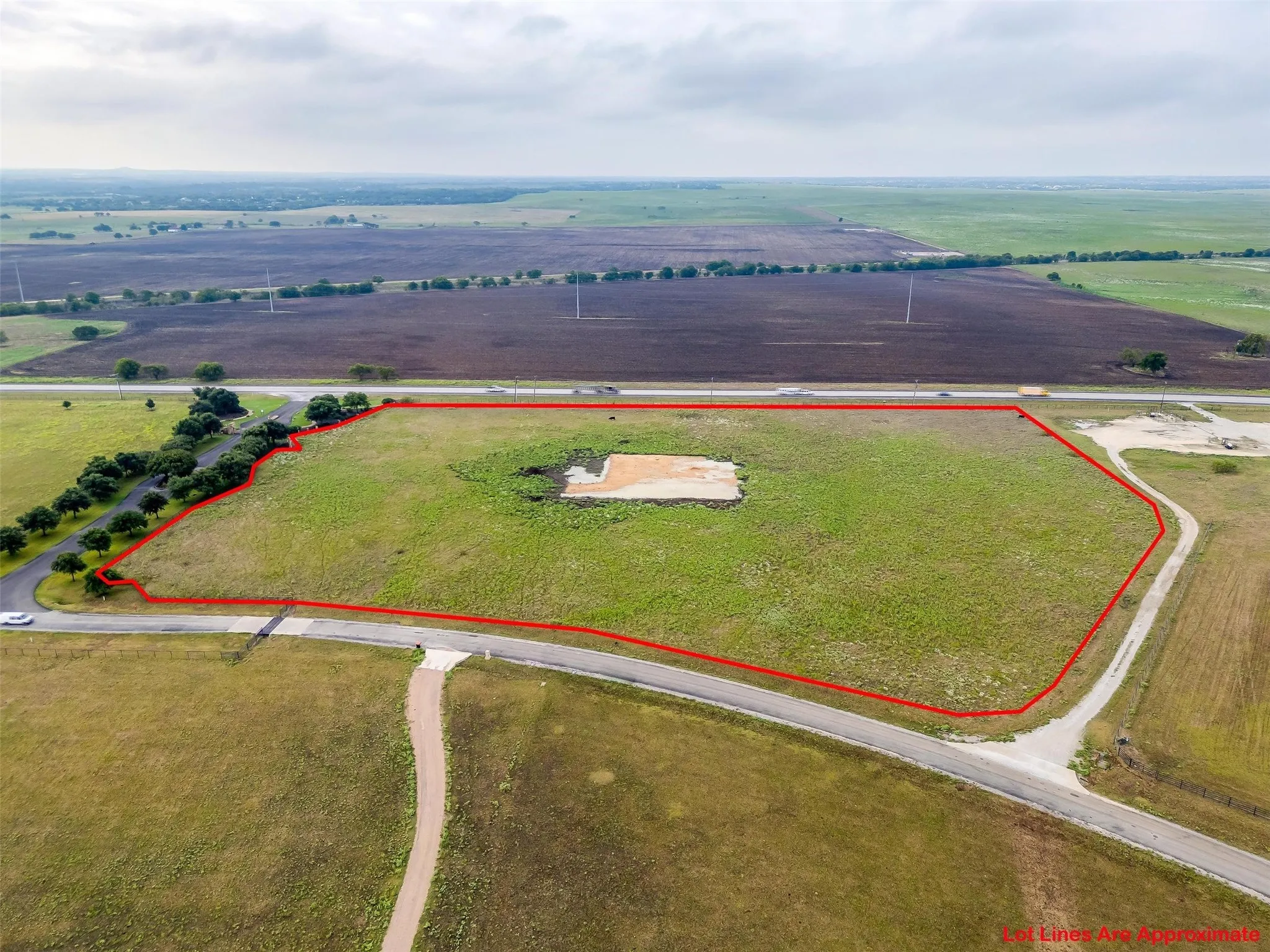 Aerial of the property