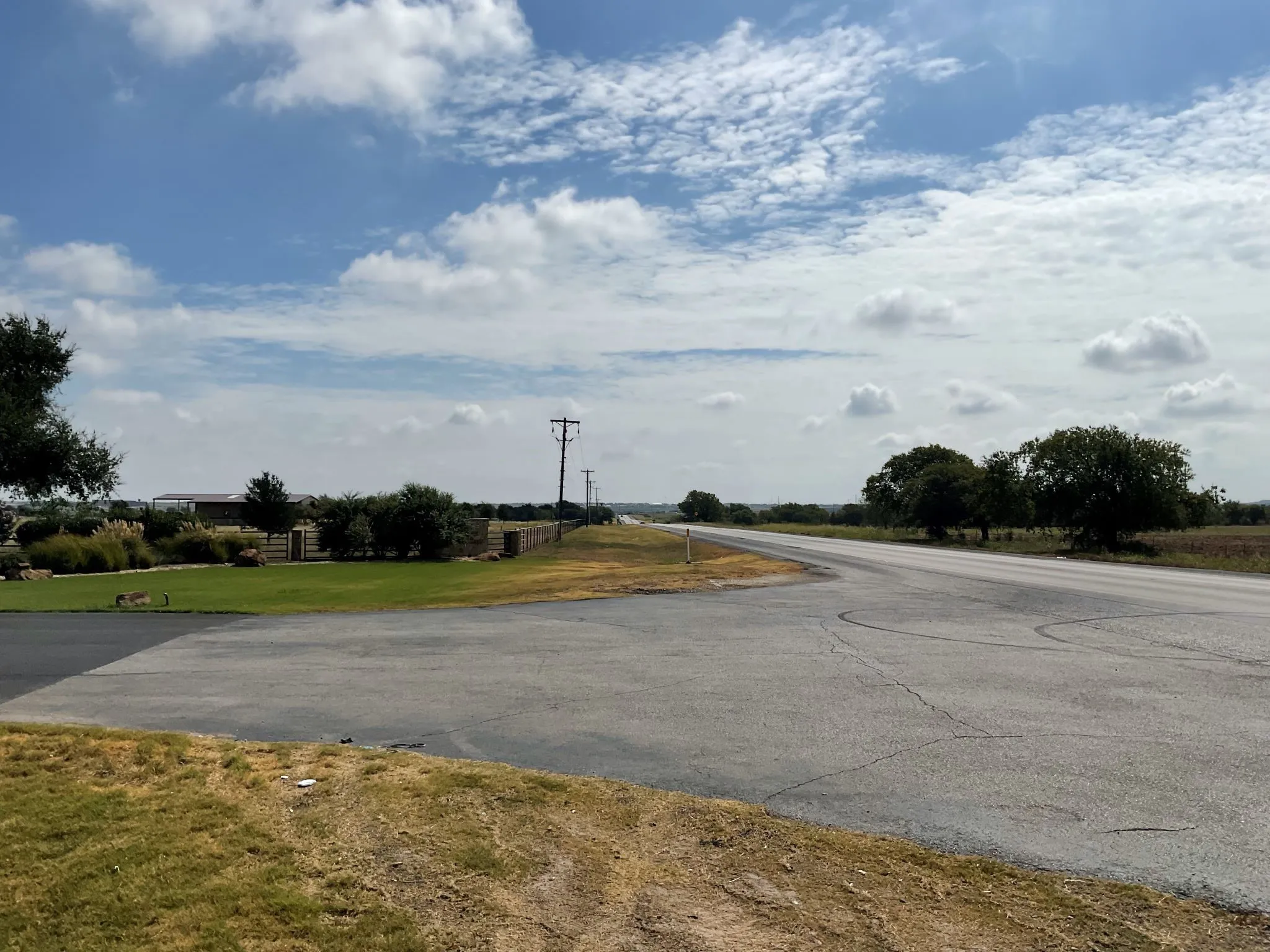 Roads are paved throughout the neighborhood