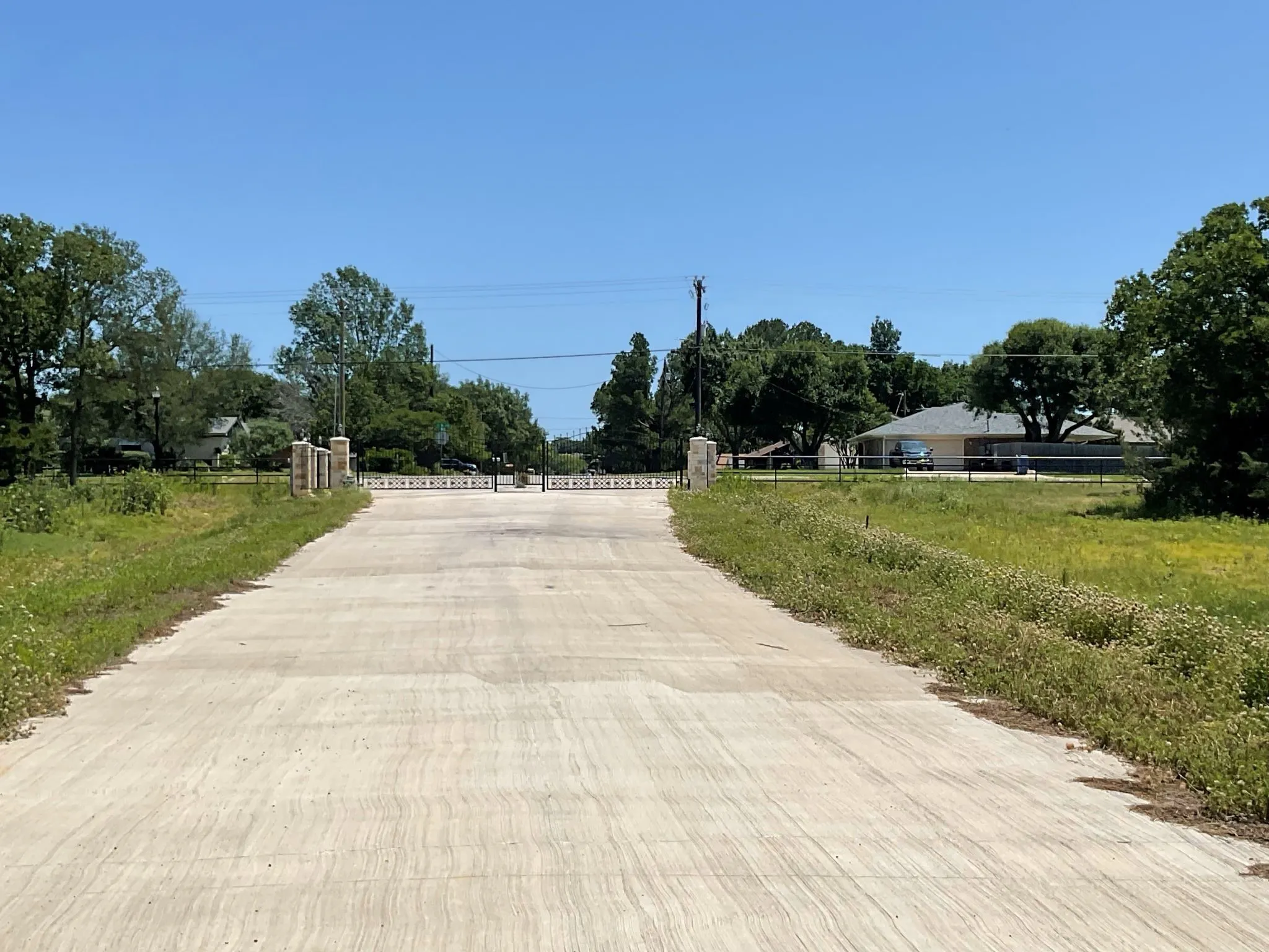 Going toward the exit of the neighborhood     Entry and Exit gate are the same location