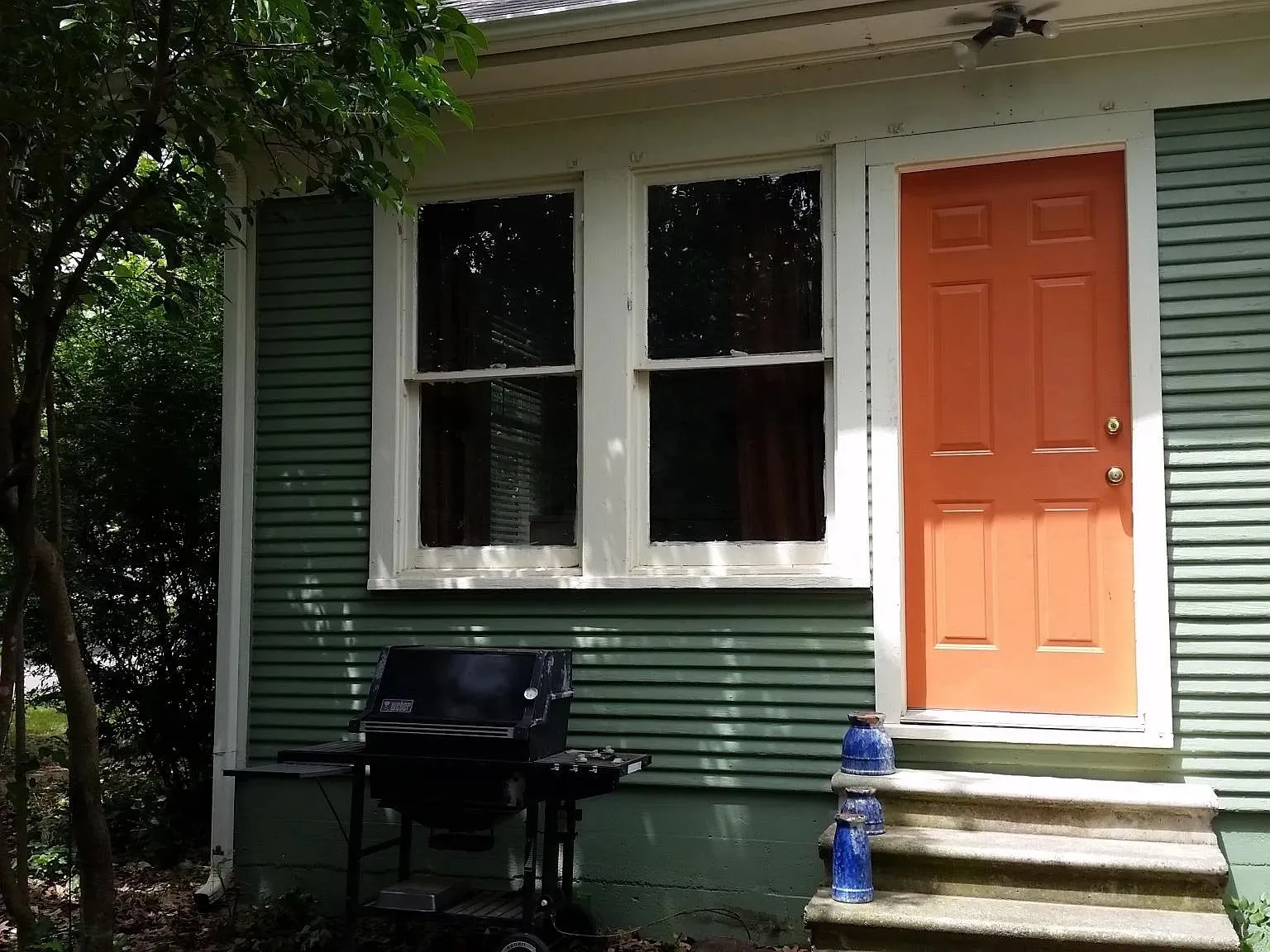 Doorway to property