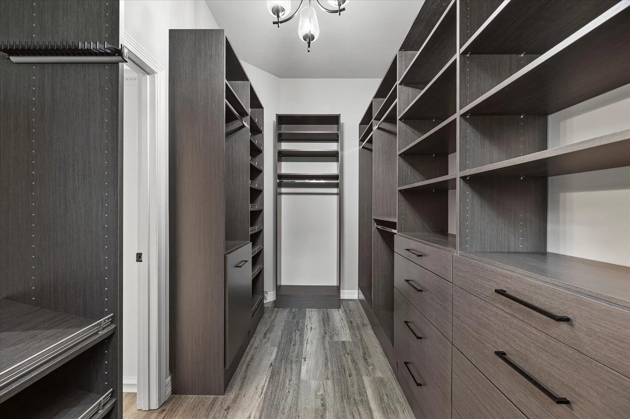 Custom Closet in Primary