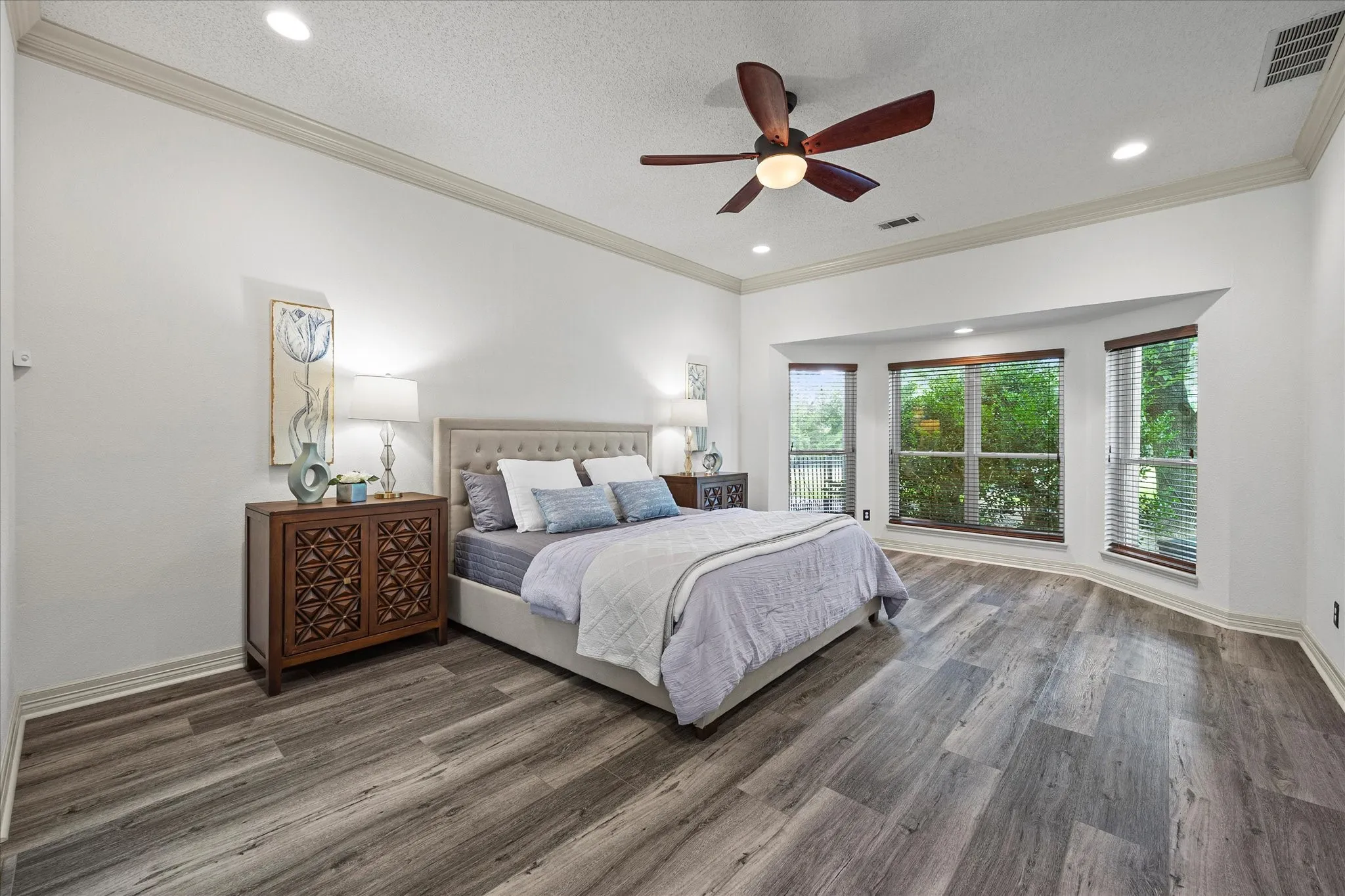 Spacious Primary bedroom