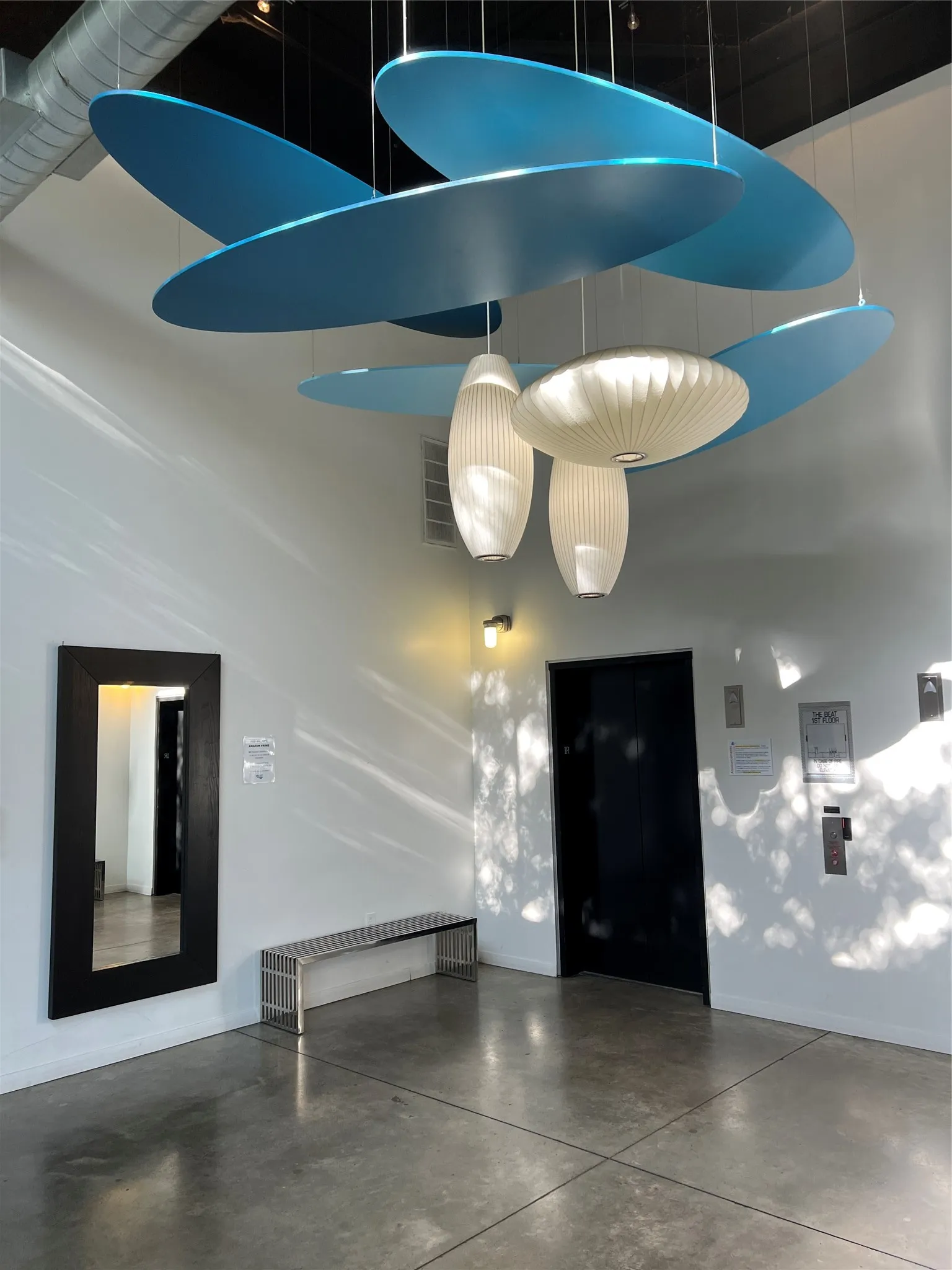 Modern Secured Door Lobby
