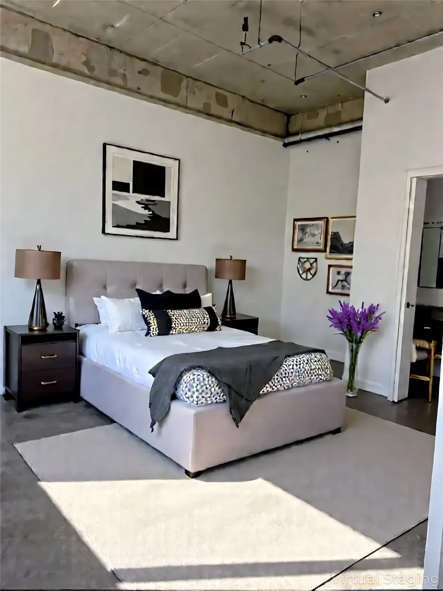 Great Sized Primary Bedroom With Full Bathroom and Ample Closet Space