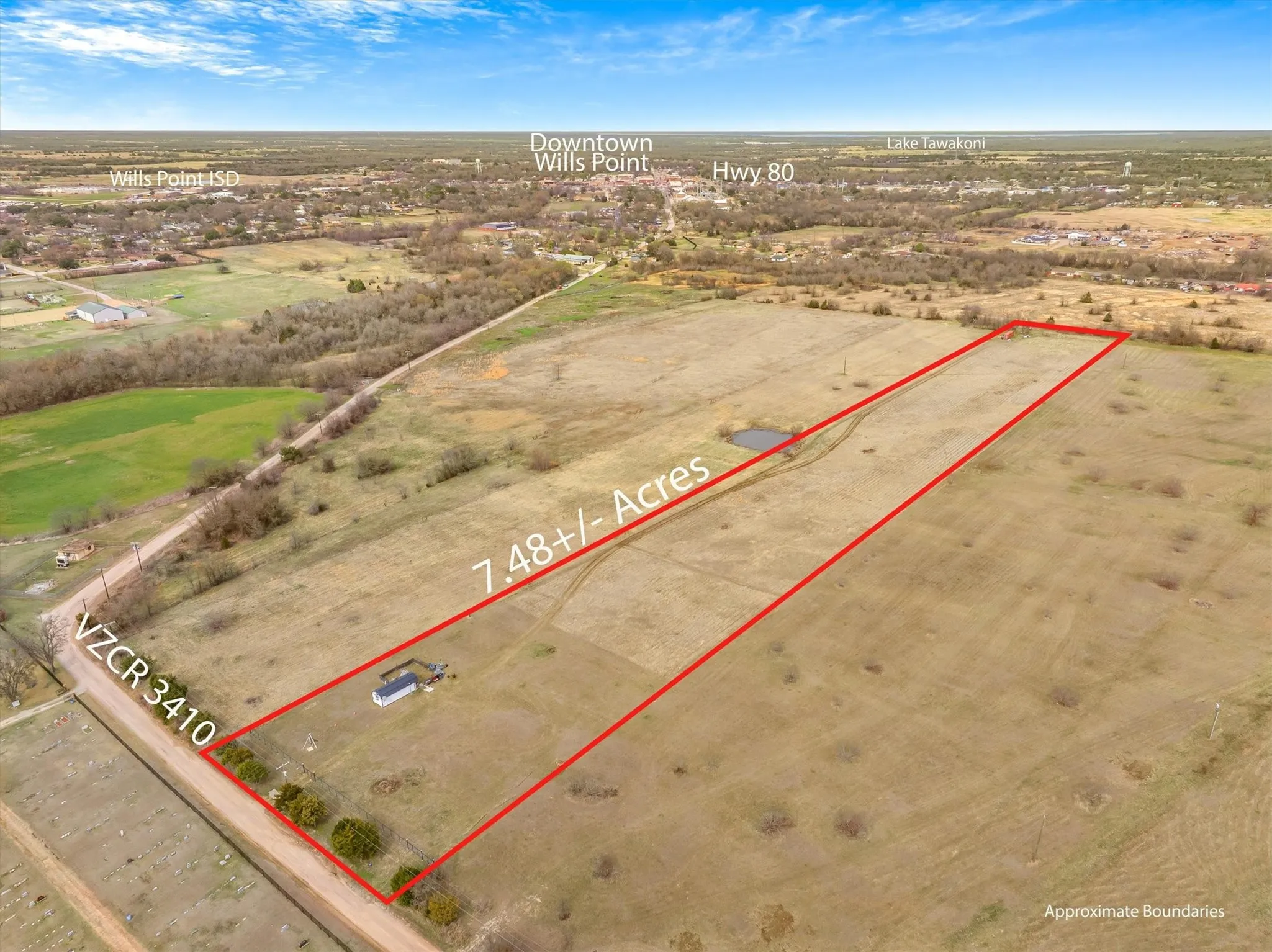 Proximity to Wills Point