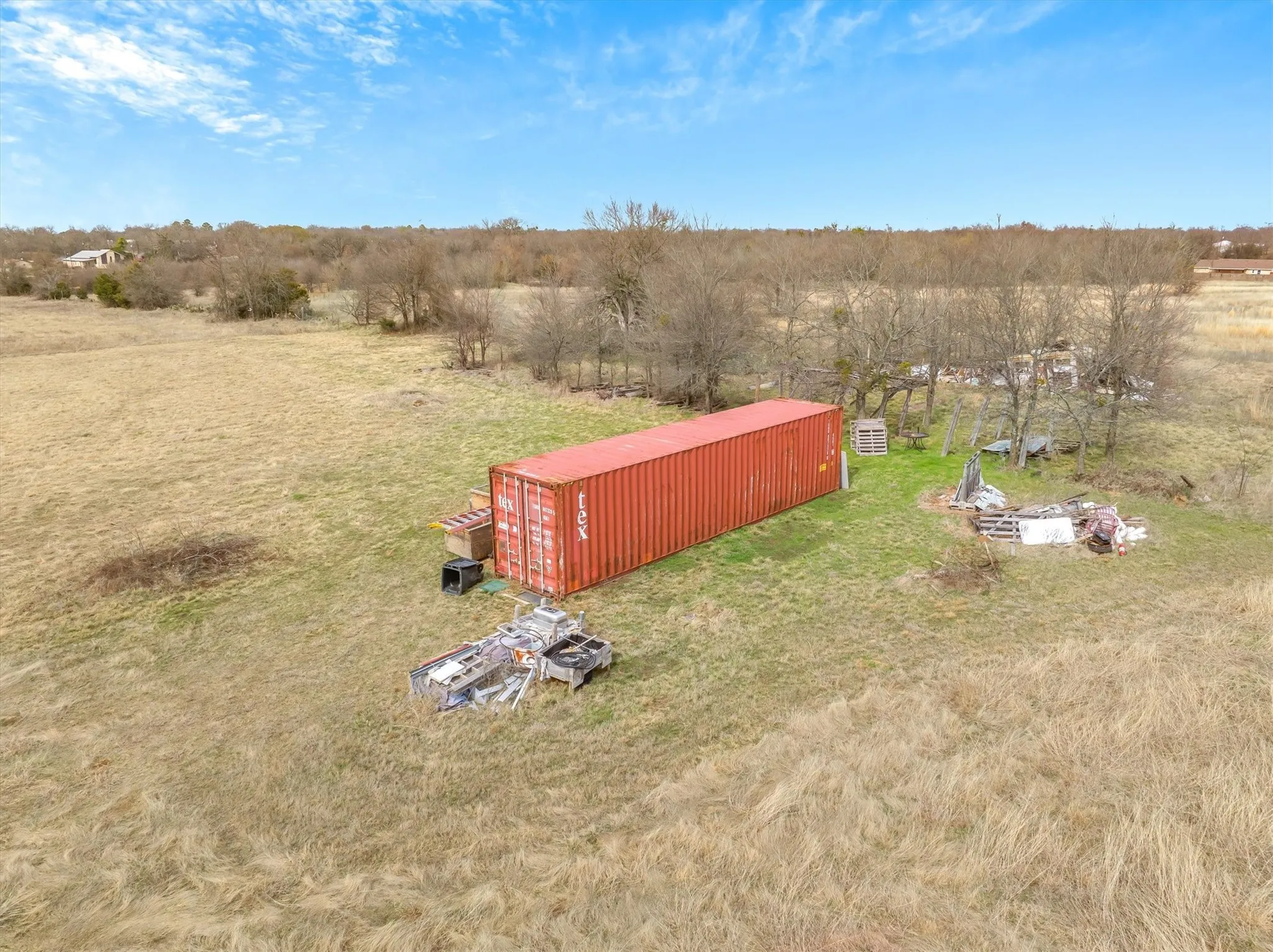 Back of property