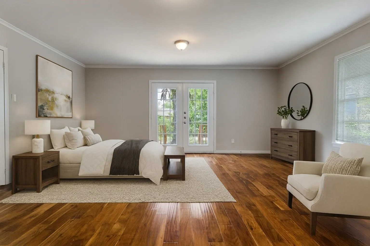 Oversized bedroom #1