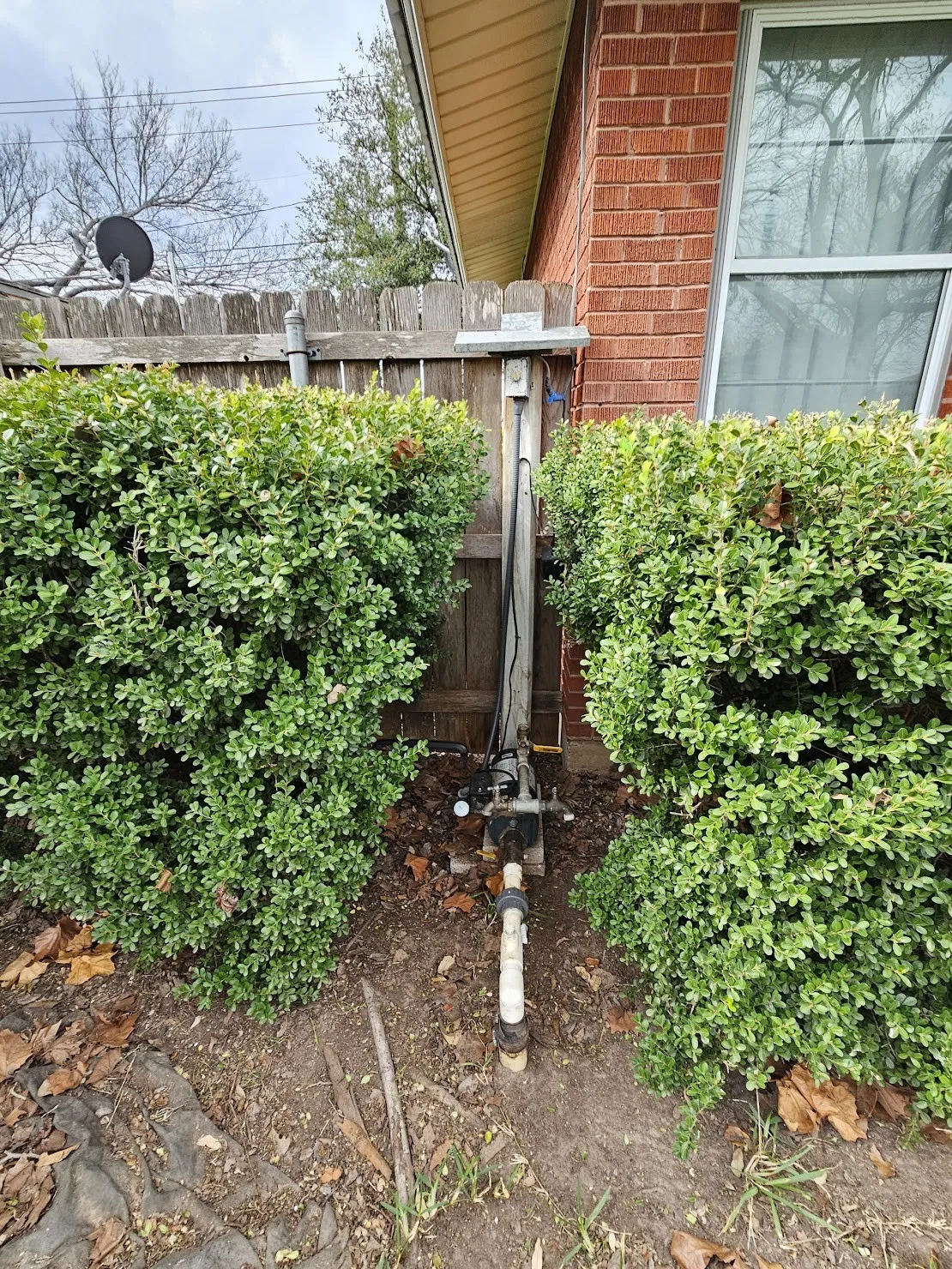 Water Well Connection with timer