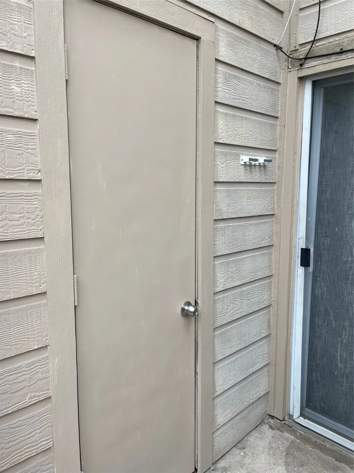Storage on patio