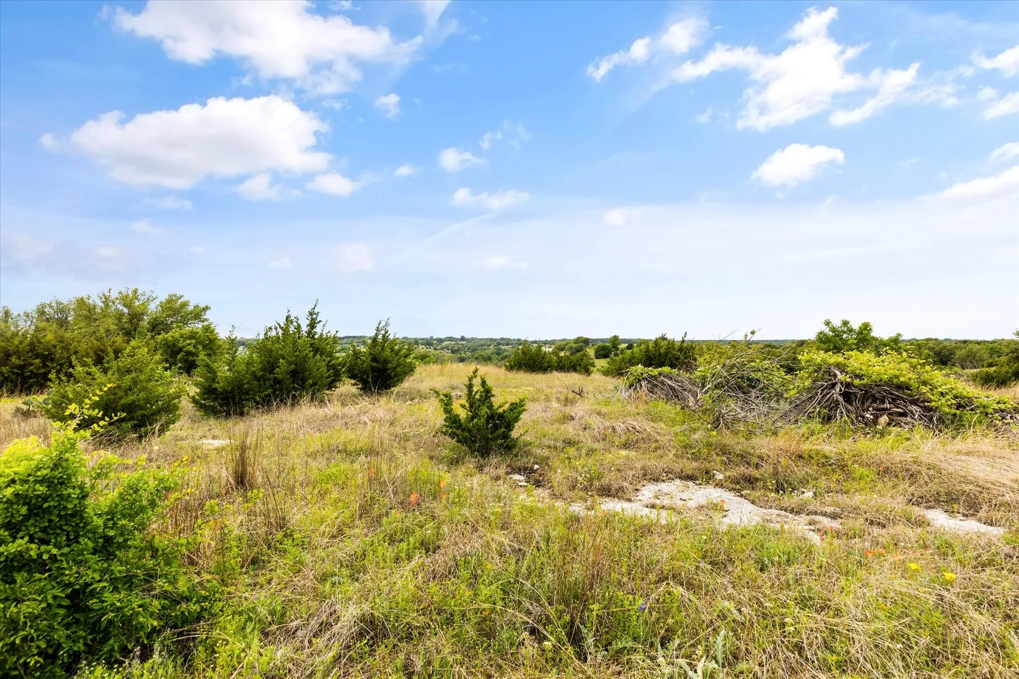 Level Building Area on hilltop