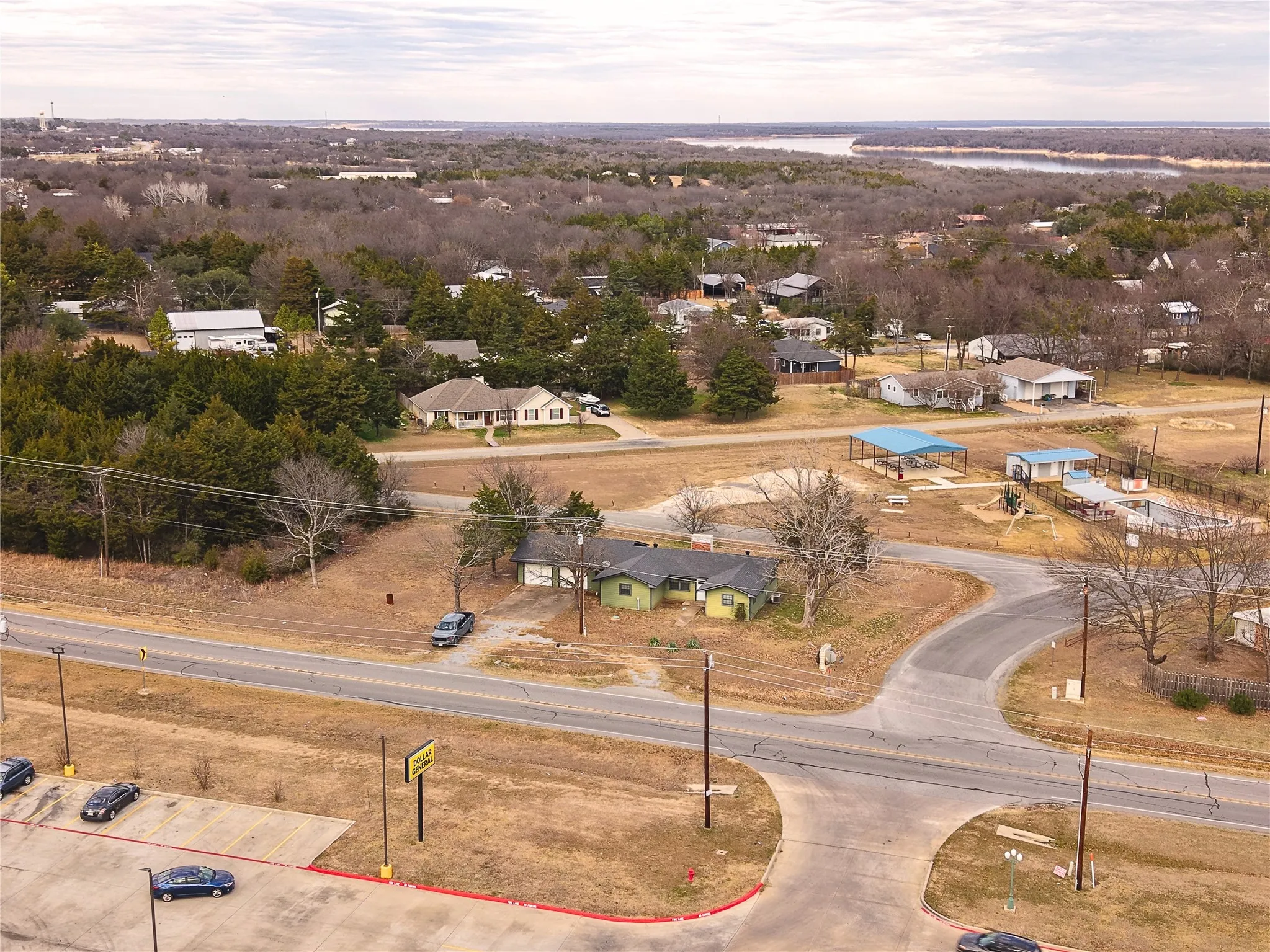 Drone / aerial view