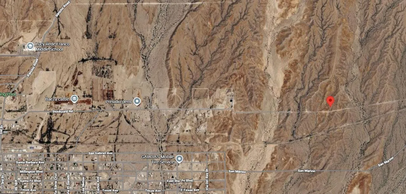 GPS Coordinates: 29°33'34.0"N 104°18'48.0"W