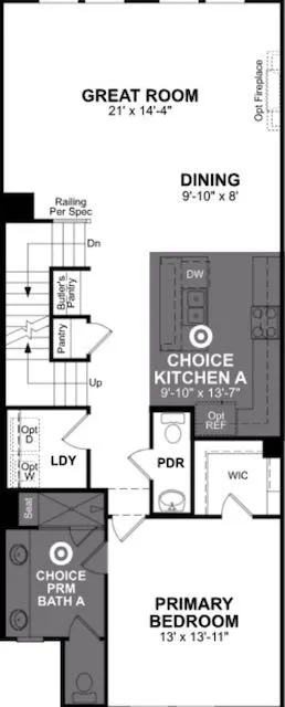 Beazer Homes Bayside Caspian plan