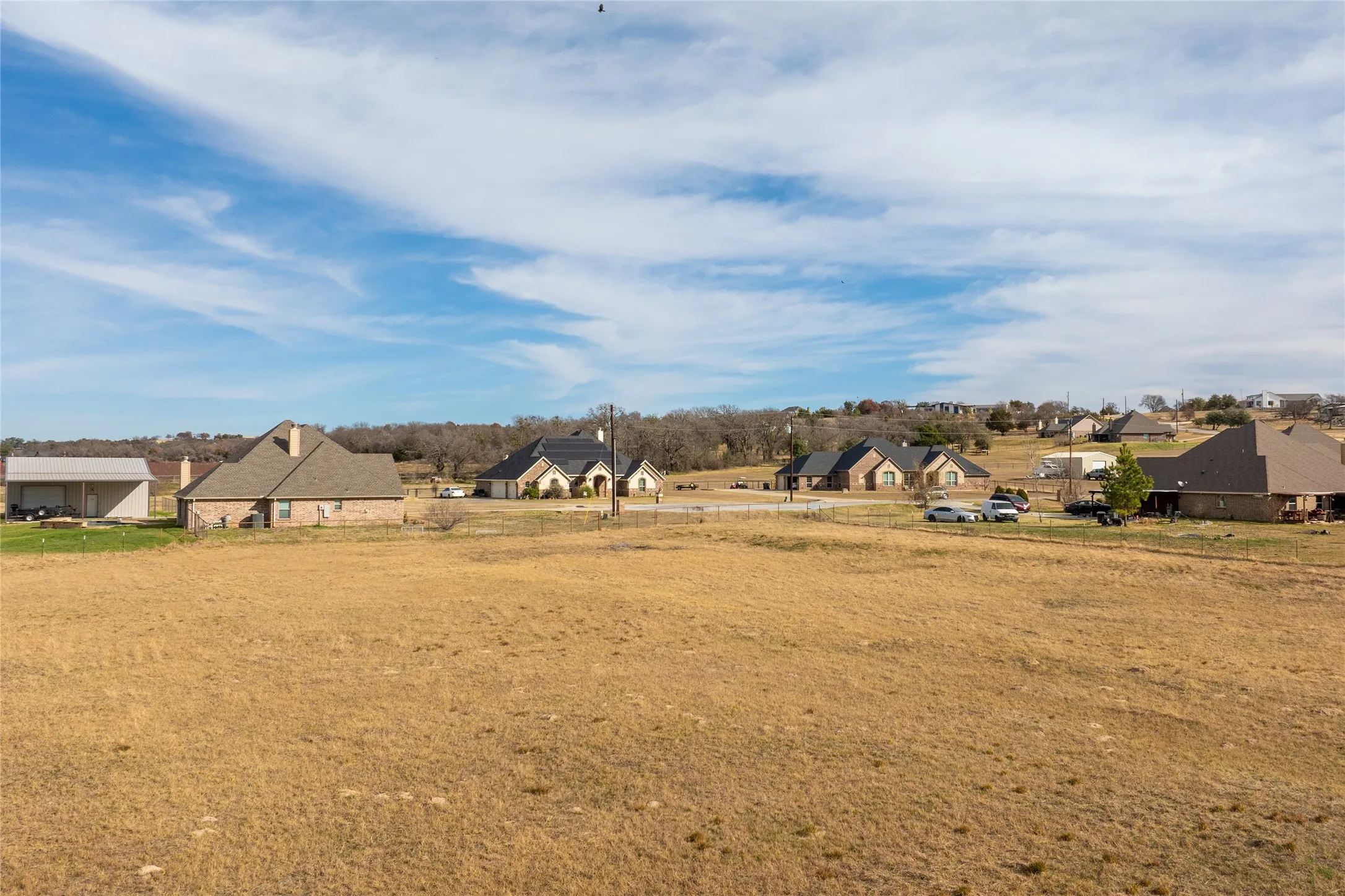 View of yard with a residential view