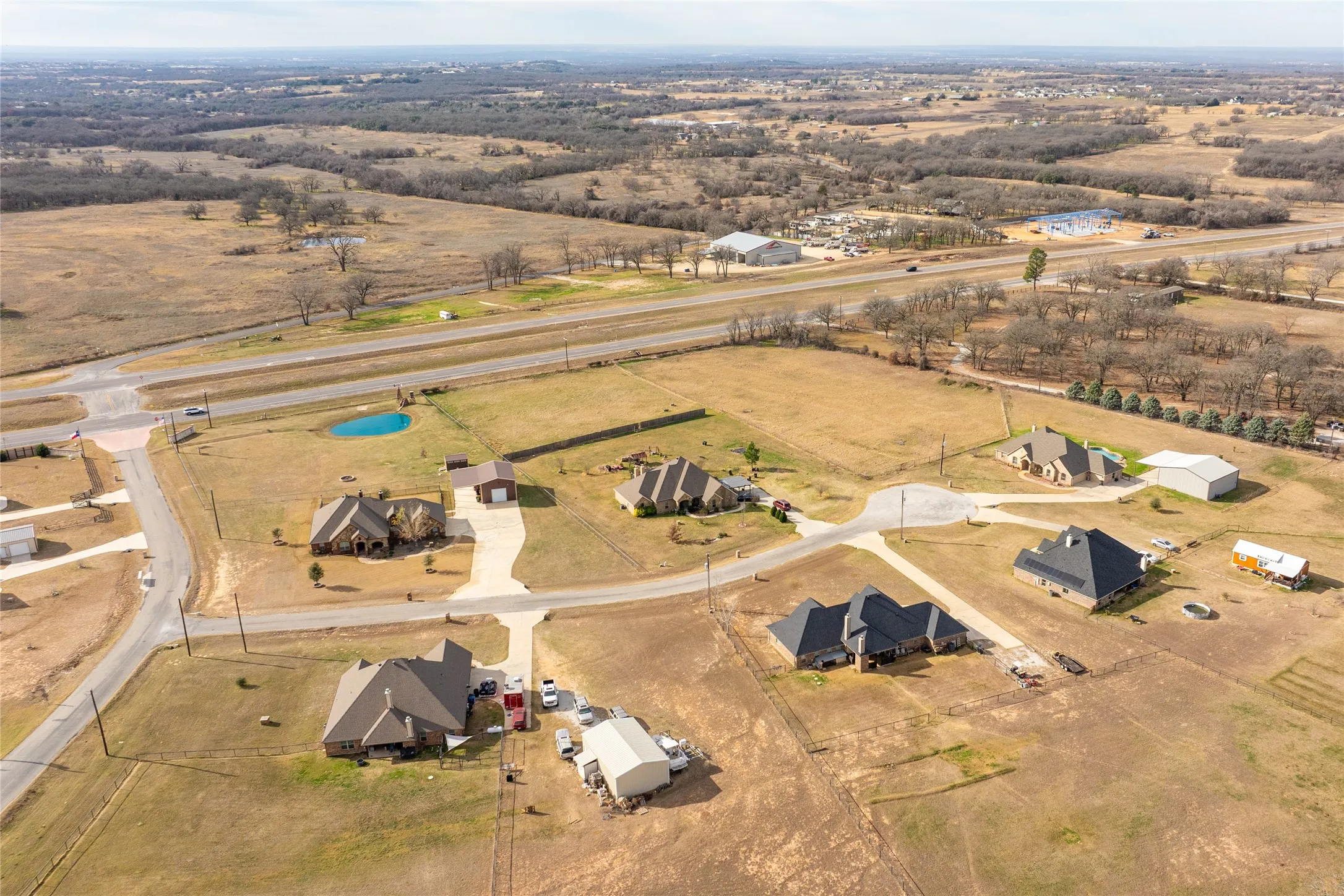 View of property location with rural landscape
