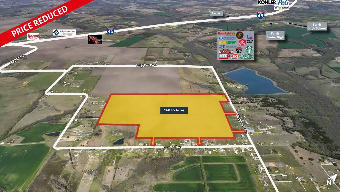 Unimproved Land For Sale in Ellis County , 0 Newton Road, Ferris, Texas 75125, 0, 0, Garage spaces, 0 Sqft, built in 0, Price $3,762,585, mls#21153355, Real Estate Agent in Ferris, Homes For Sale in Ellis county, Homes For Sale in Ferris, Realtor in Ferris Texas, Real Estate Brokerage Independent Realty Texas, Luminita Cordes Realtor
